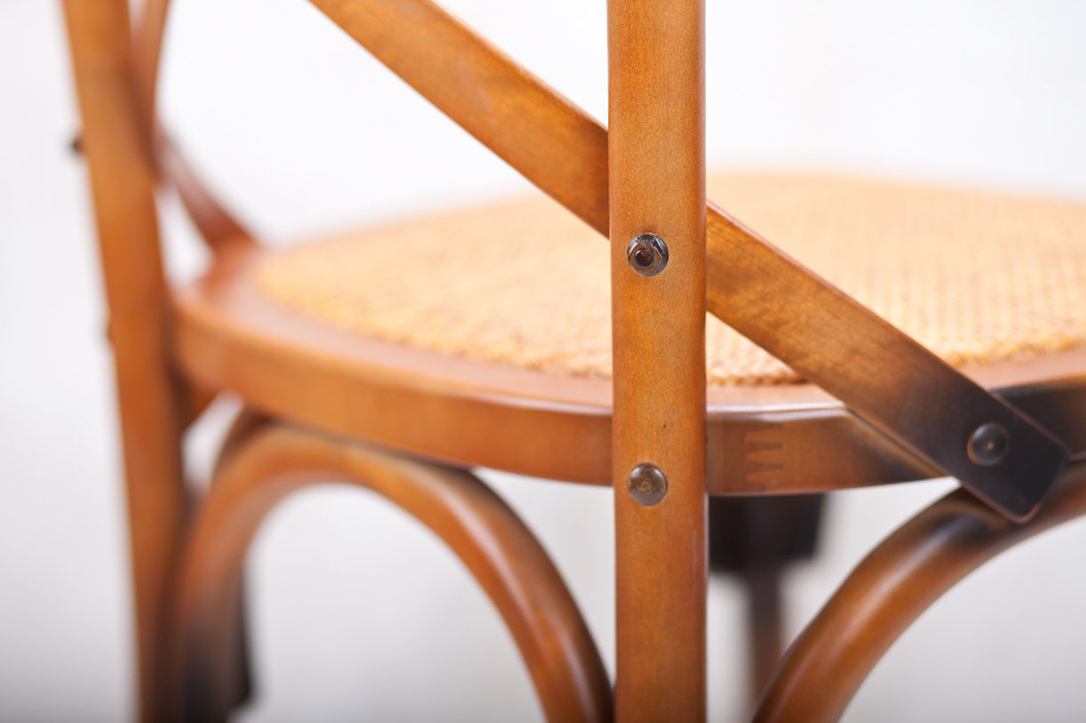 Стул ретро Cross Back Foxy в интерьере