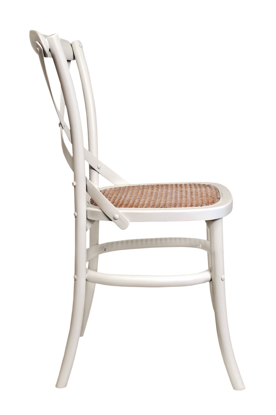 купить Стул ретро Cross Back White Ver.2 в Москве купить Стул ретро Cross Back White Ver.2