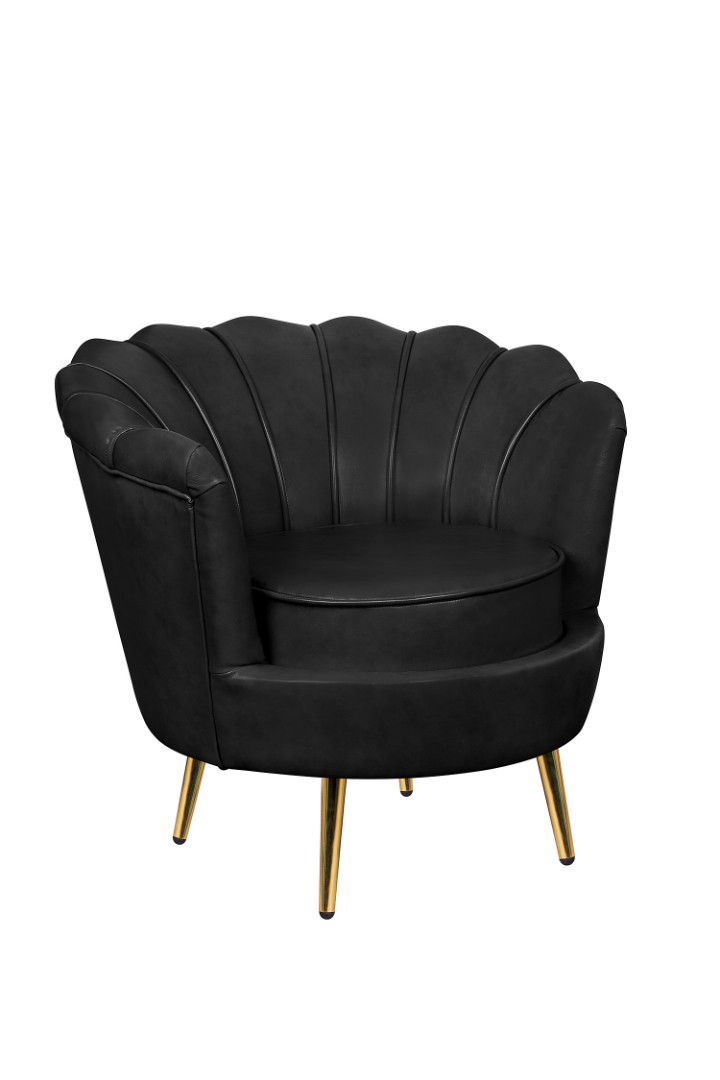 купить Низкое кресло ракушка Pearl Black V2 в Москве купить Низкое кресло ракушка Pearl Black V2