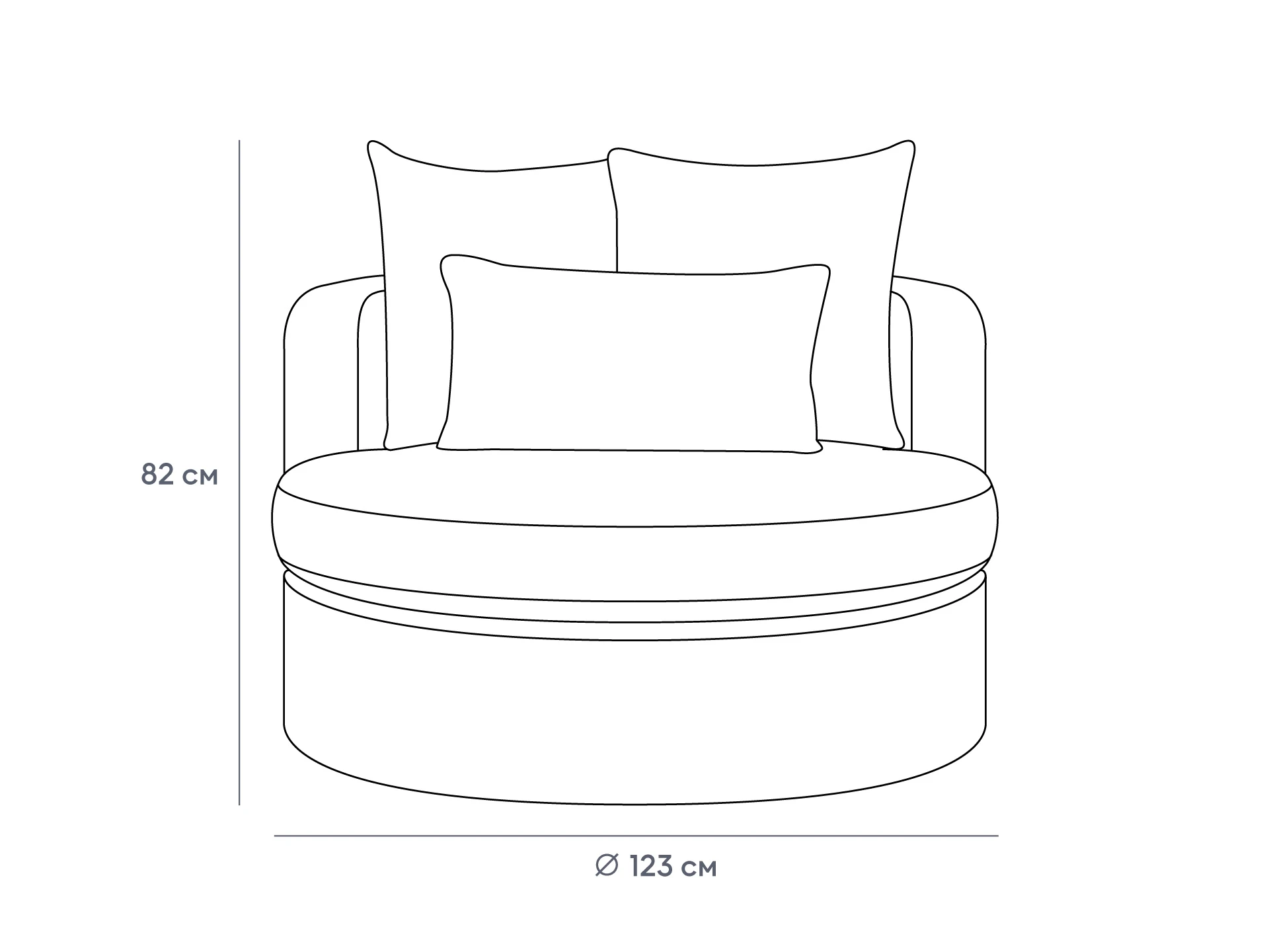 стильное Кресло Forli в Москве стильное Кресло Forli