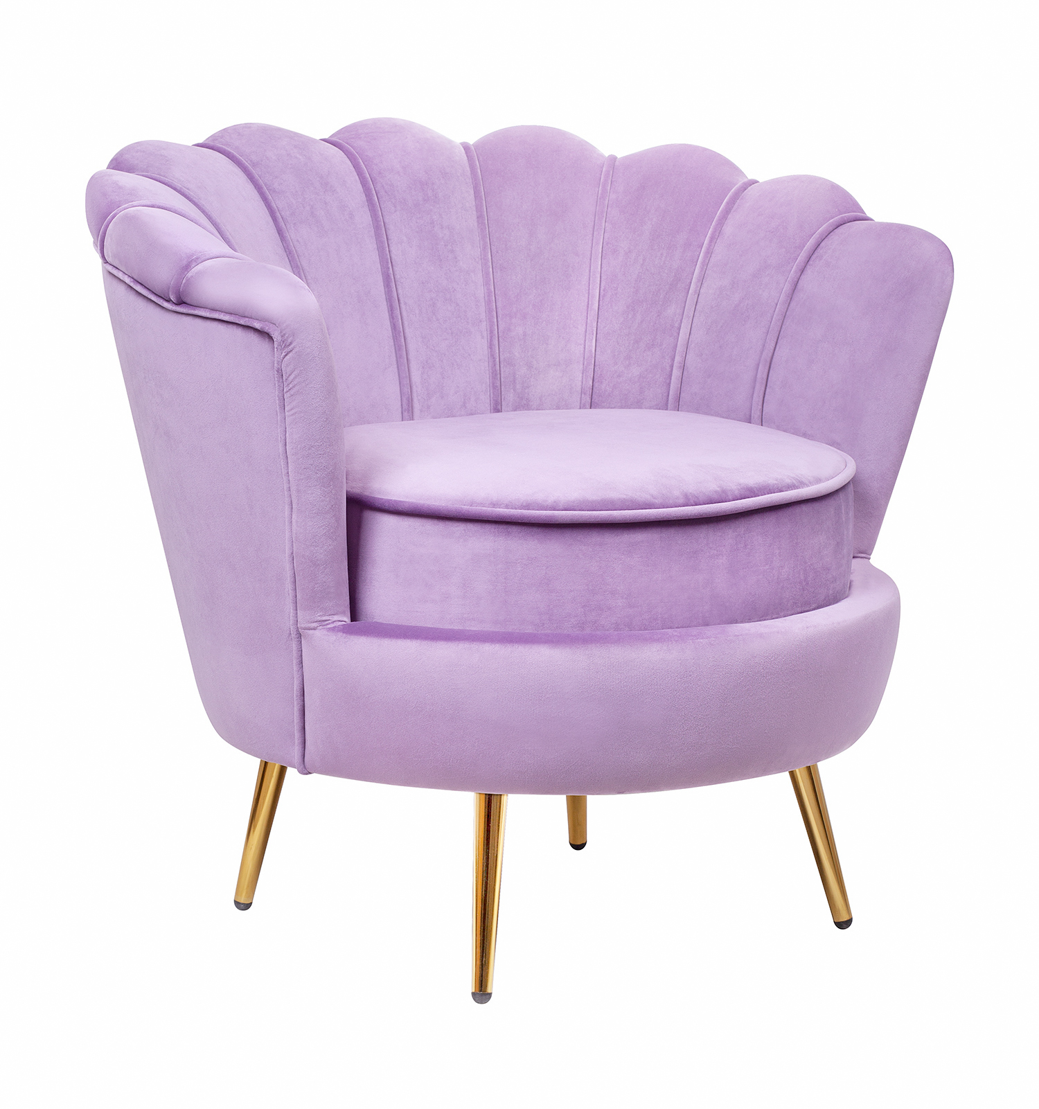 купить Низкое кресло ракушка Pearl Purple