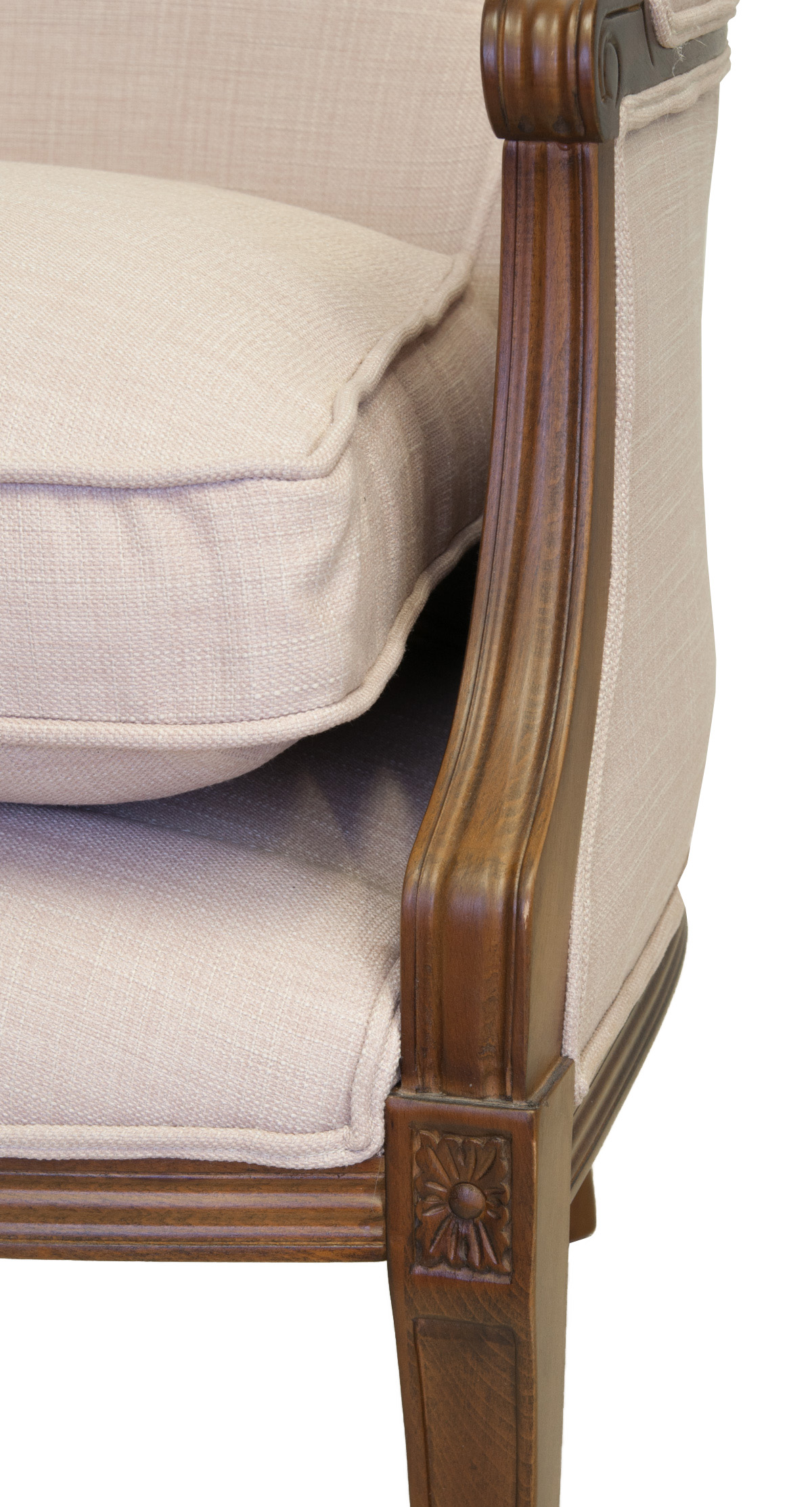 Мягкое полукресло с подлокотниками Tous Beige в интерьере в Москве Мягкое полукресло с подлокотниками Tous Beige в интерьере