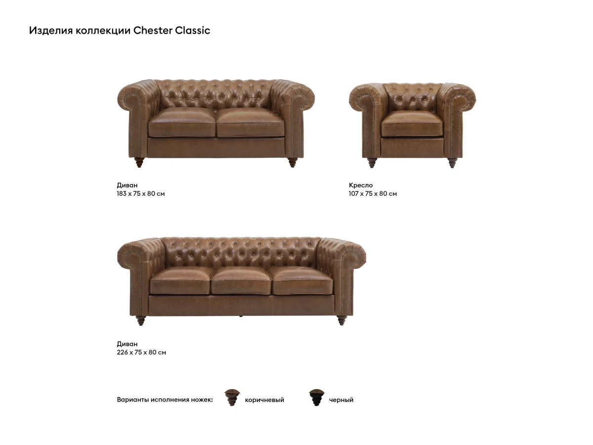 фото Диван Chester Classic