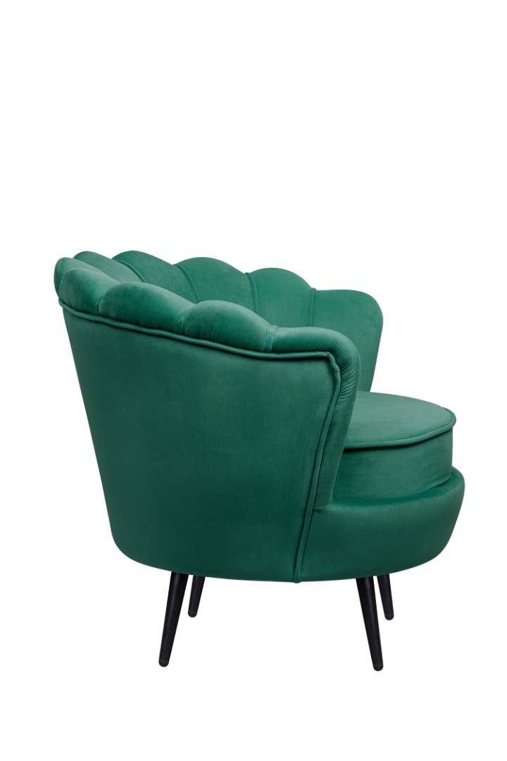 заказать Низкое кресло ракушка Pearl Green V2 на черных ножках в Москве заказать Низкое кресло ракушка Pearl Green V2 на черных ножках