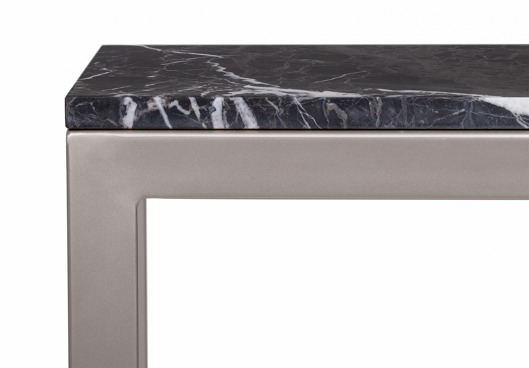 Журнальный столик прямоугольный Aron Marble-Gy в интернет-магазине