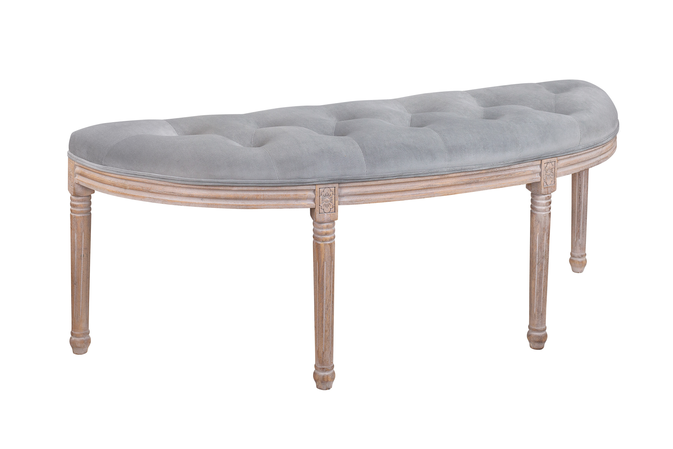 купить Оттоманка Onora Velvet Gray