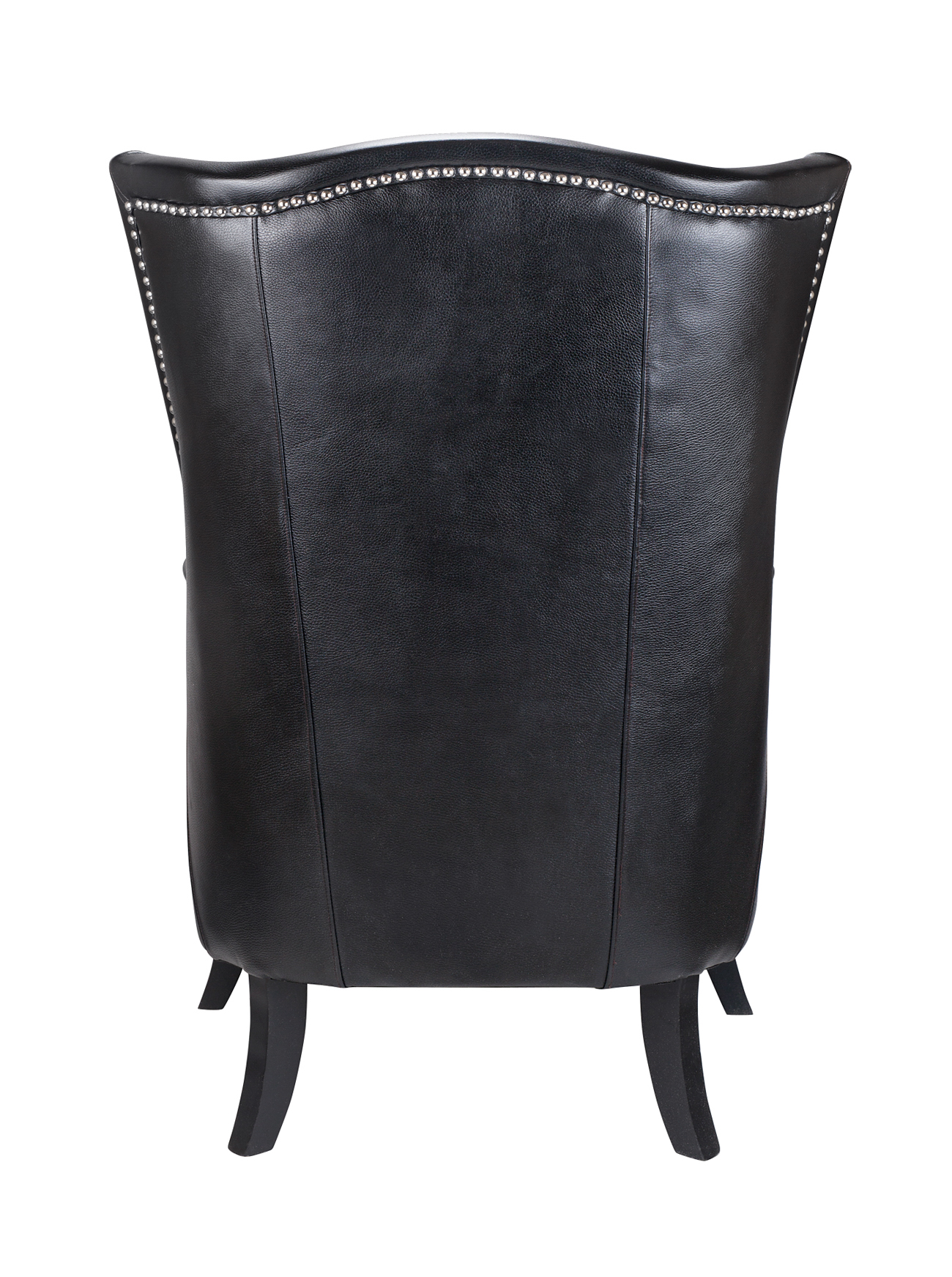 Кожаное кресло каминное Chester Black Leather в интернет-магазине