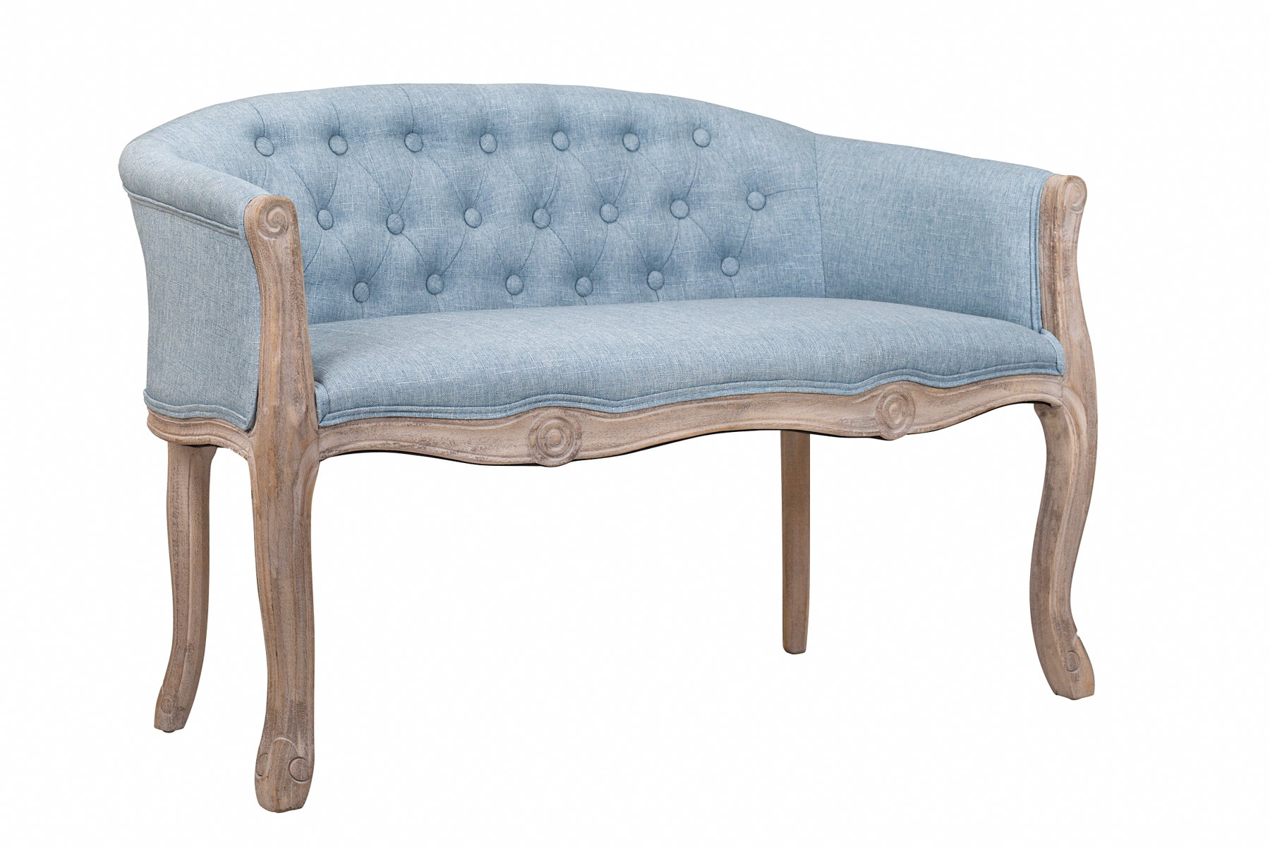 купить Дизайнерский двухместный диван Kandy Double Light Blue