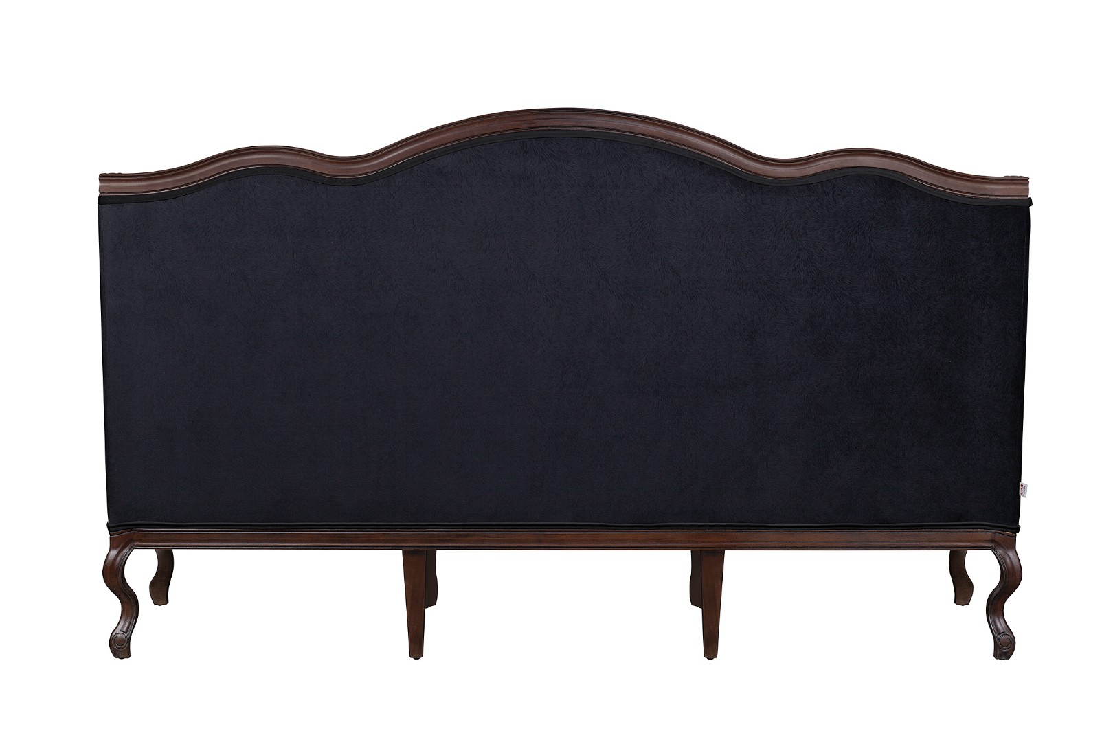 Прямой трехместный диван Brody черный в интернет-магазине