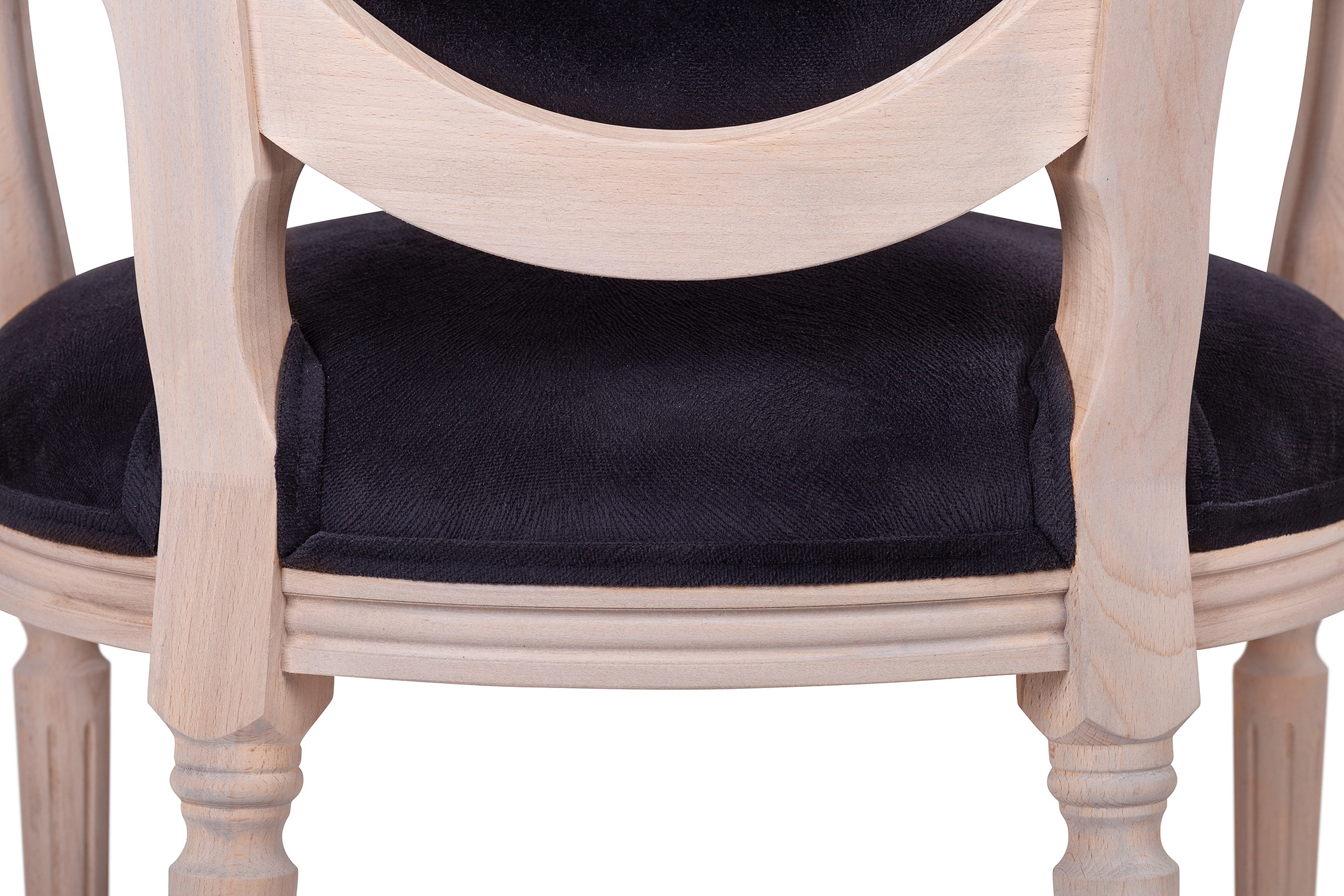 фото Мягкий стул с подлокотниками Delo Arm Black Velvet в Москве фото Мягкий стул с подлокотниками Delo Arm Black Velvet