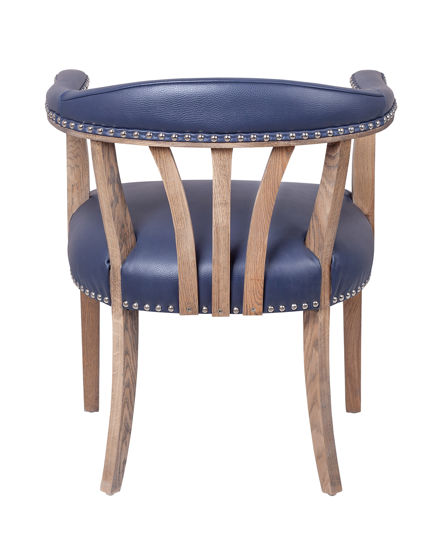 Мягкий стул с подлокотниками Tanner Blue Leather в интернет-магазине в Москве Мягкий стул с подлокотниками Tanner Blue Leather в интернет-магазине