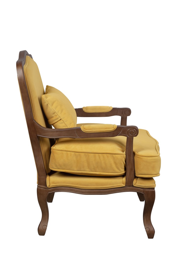 заказать Мягкое полукресло с подлокотниками Nitro Yellow