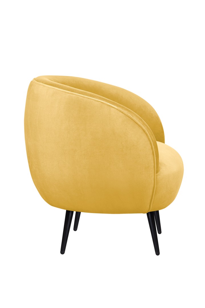 заказать Мягкое кресло Benee Yellow на черных ножках в Москве заказать Мягкое кресло Benee Yellow на черных ножках