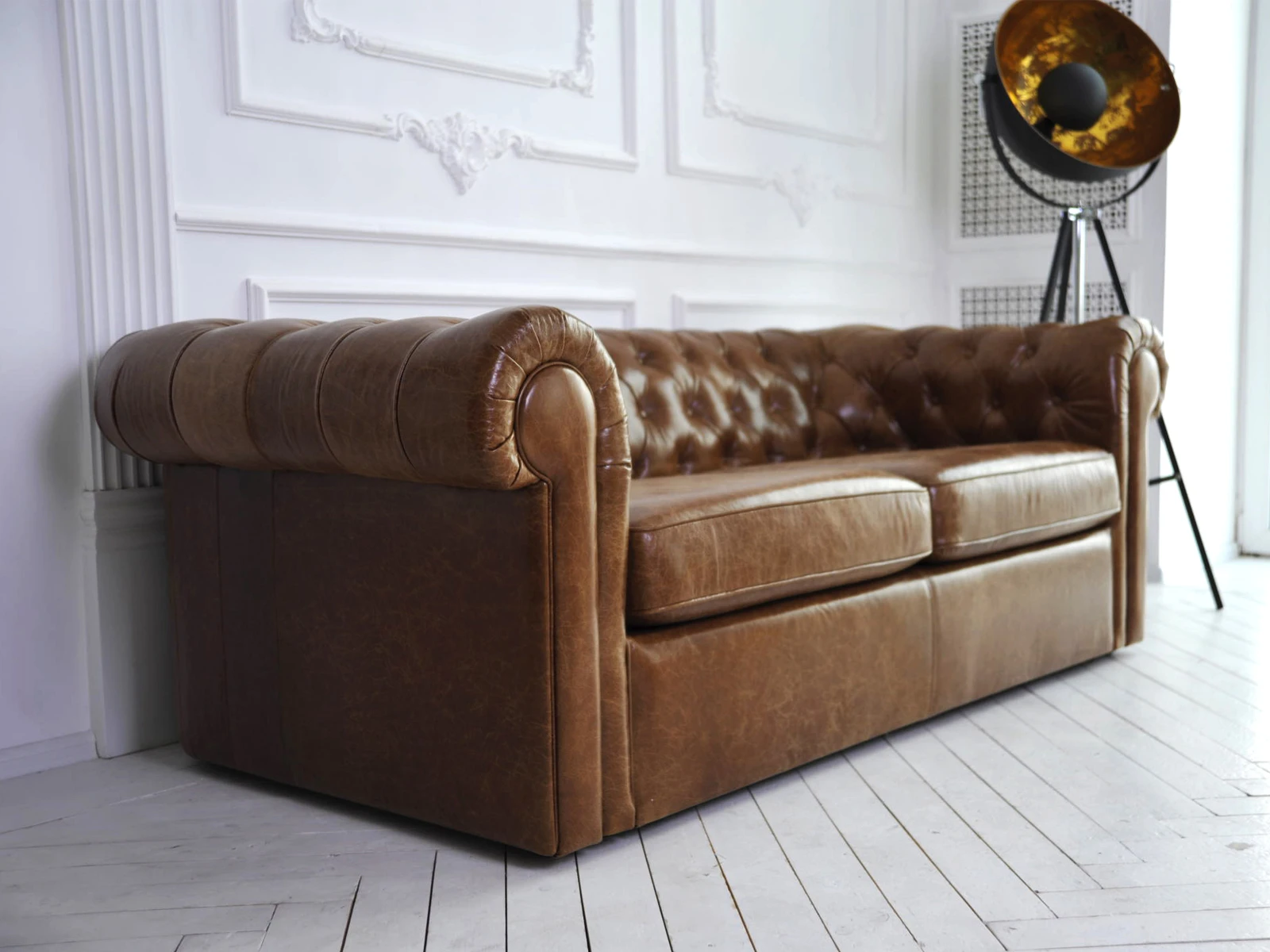 купить Диван Chesterfield с механизмом трансформации в Москве купить Диван Chesterfield с механизмом трансформации