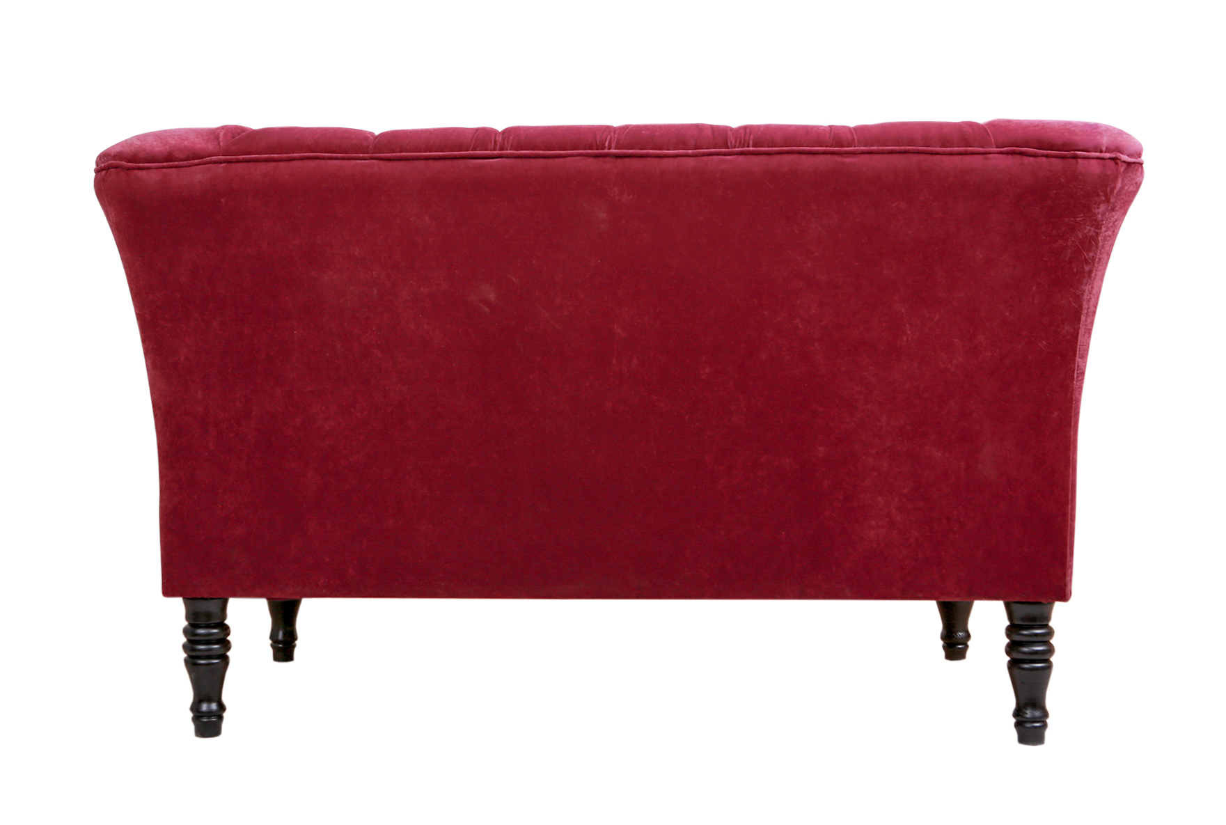 Прямой двухместный диван Dalena Vine красный в интернет-магазине в Москве Прямой двухместный диван Dalena Vine красный в интернет-магазине