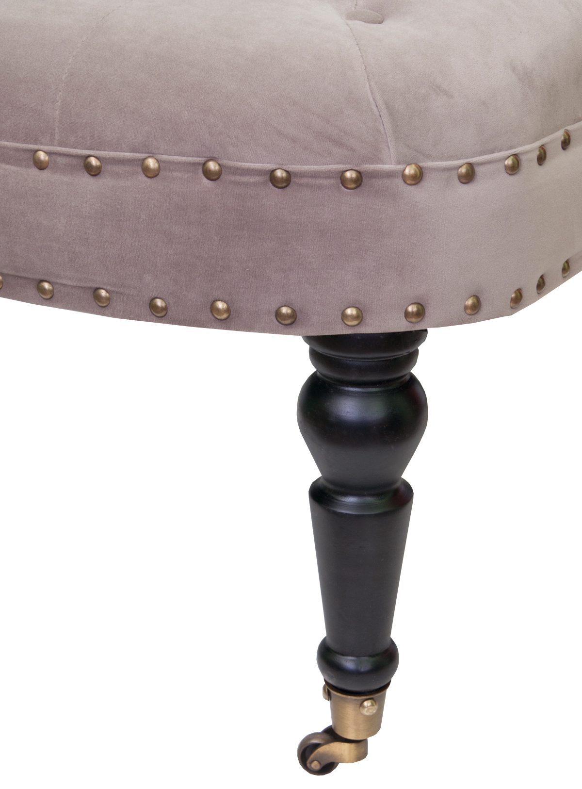 фото Низкое кресло Aviana Taupe Velvet