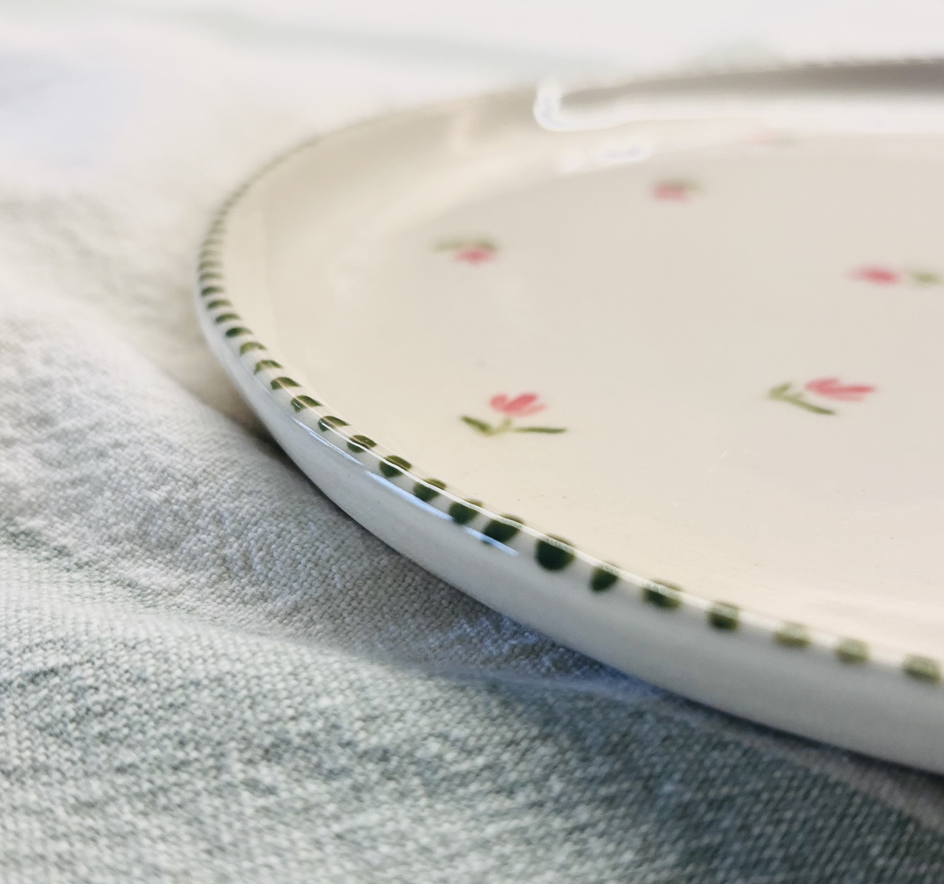 Тарелка "Цветочная" диаметр 19см в интернет-магазине