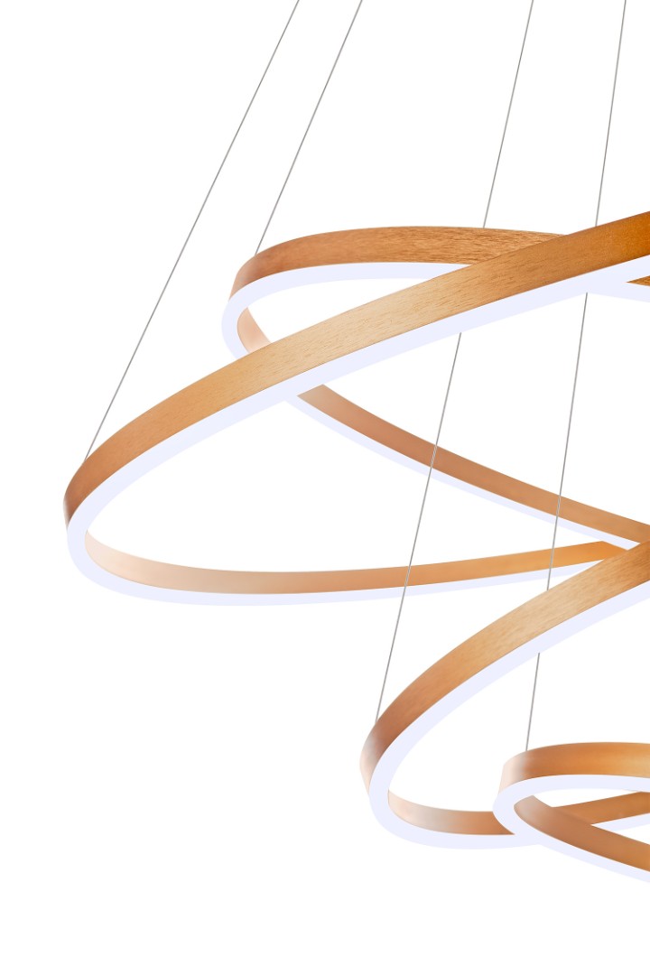 фото Люстра Orblaze 4 rings 1000 gold