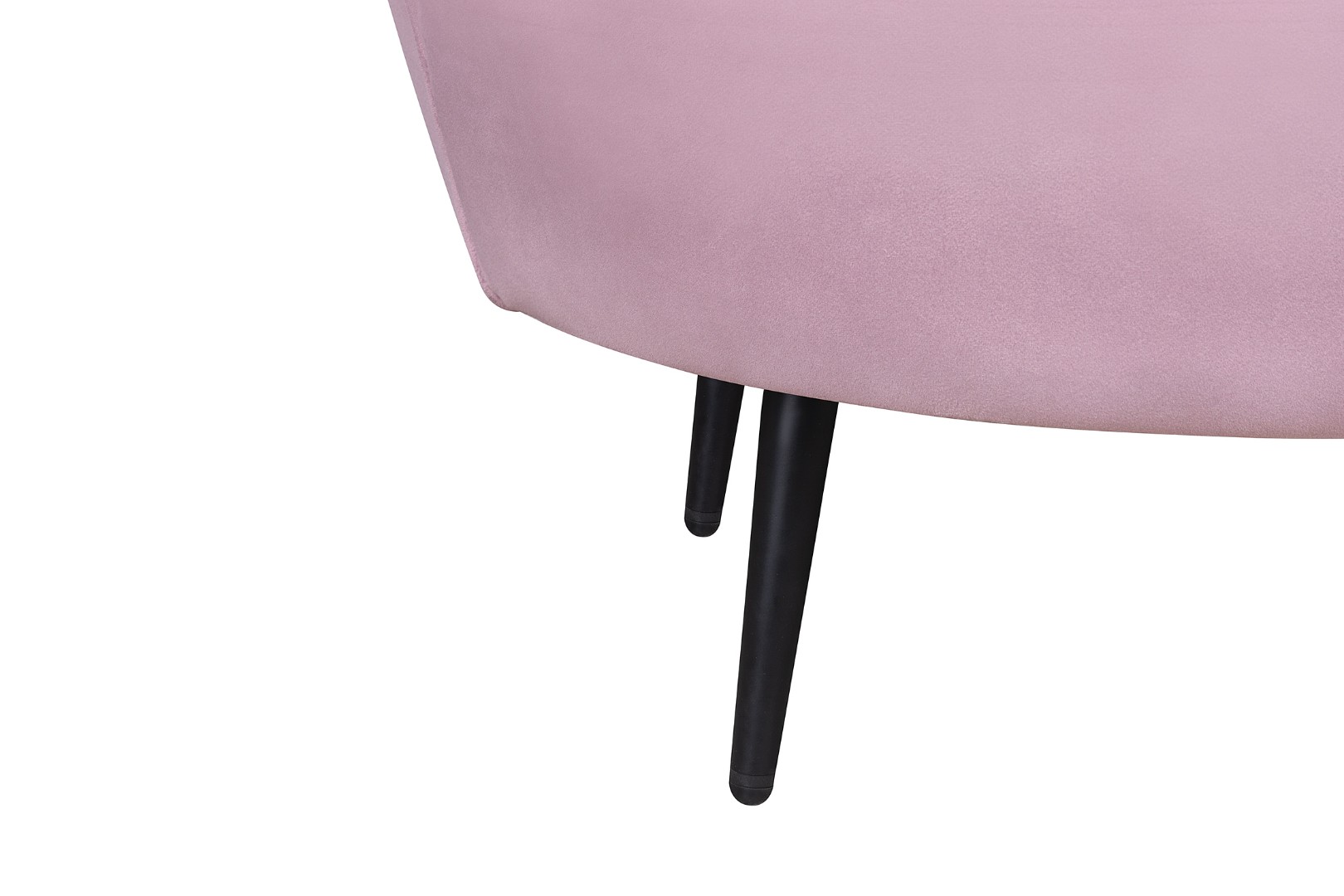 фото Диван ракушка Pearl Triple Pink на черных ножках в интерьере в Москве фото Диван ракушка Pearl Triple Pink на черных ножках в интерьере