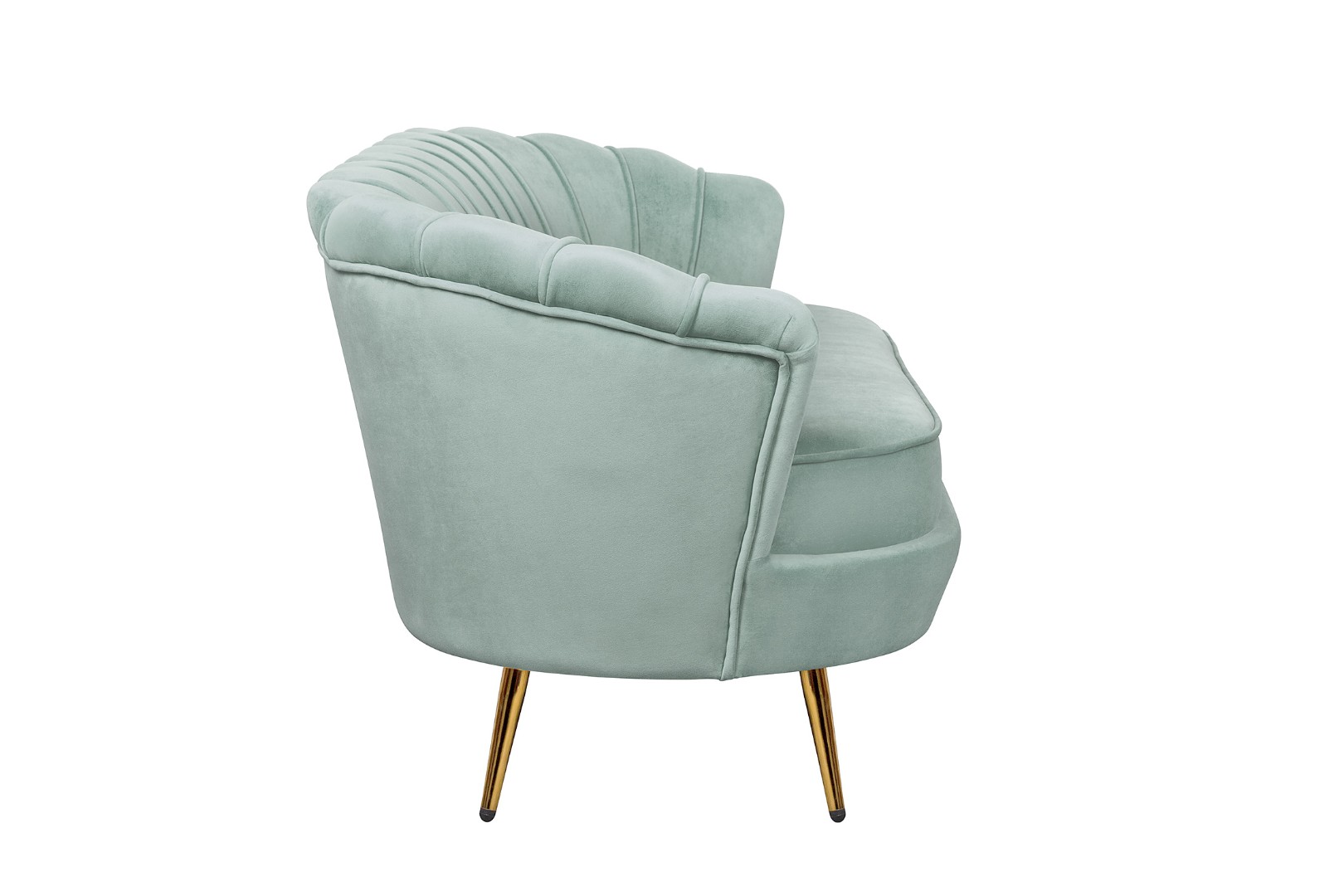 заказать Диван ракушка для гостиниц Pearl Triple Green