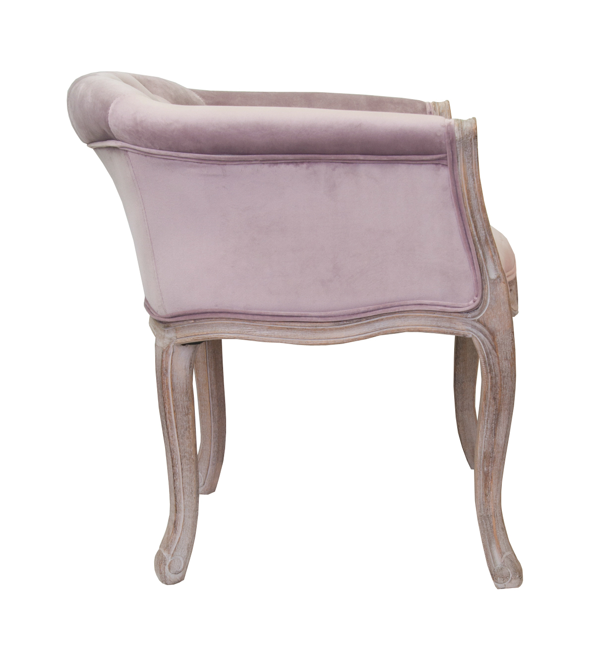 купить Низкое кресло ретро Kandy Pink Velvet