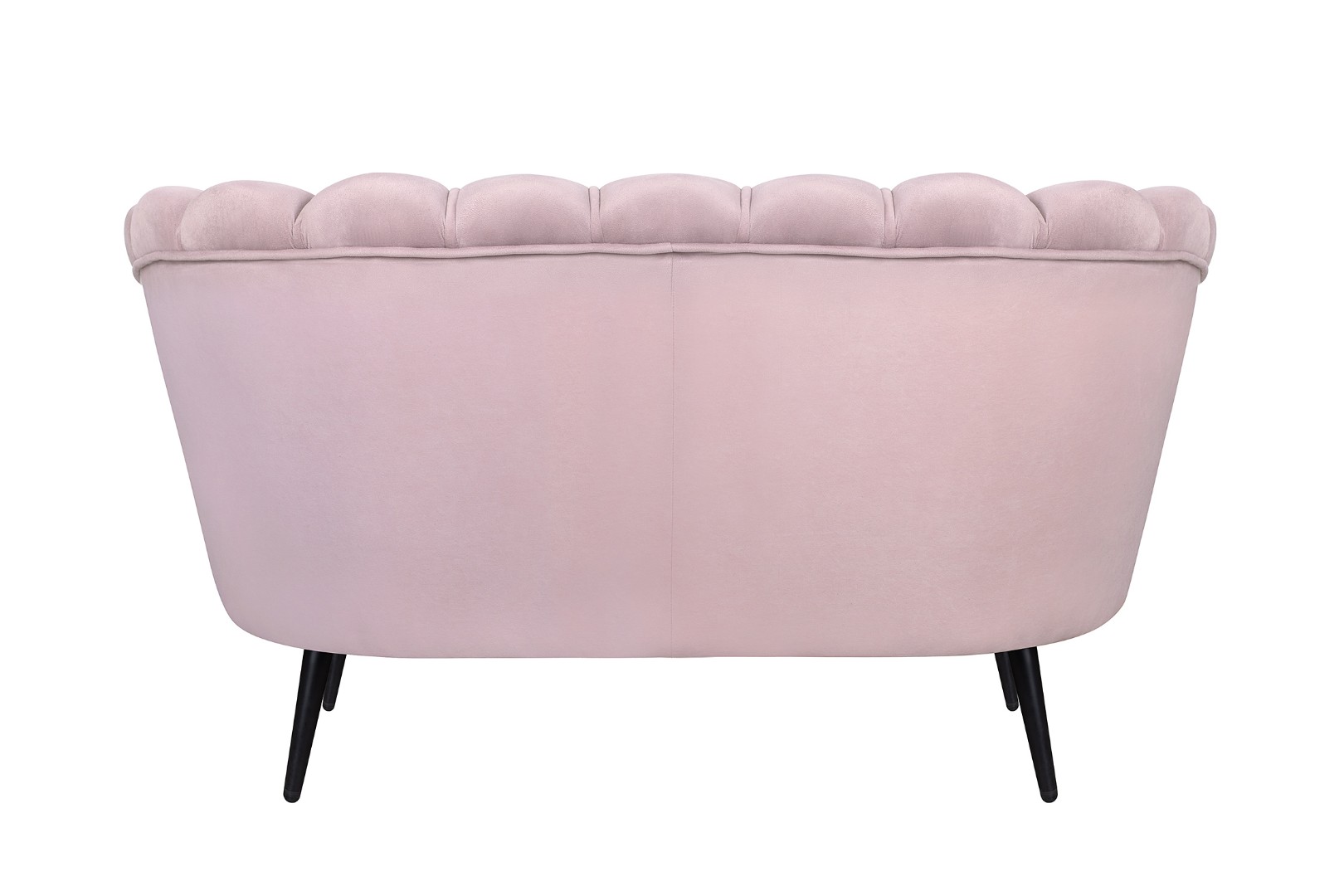 Диван ракушка Pearl Double Pink на черных ножках в интернет-магазине в Москве Диван ракушка Pearl Double Pink на черных ножках в интернет-магазине