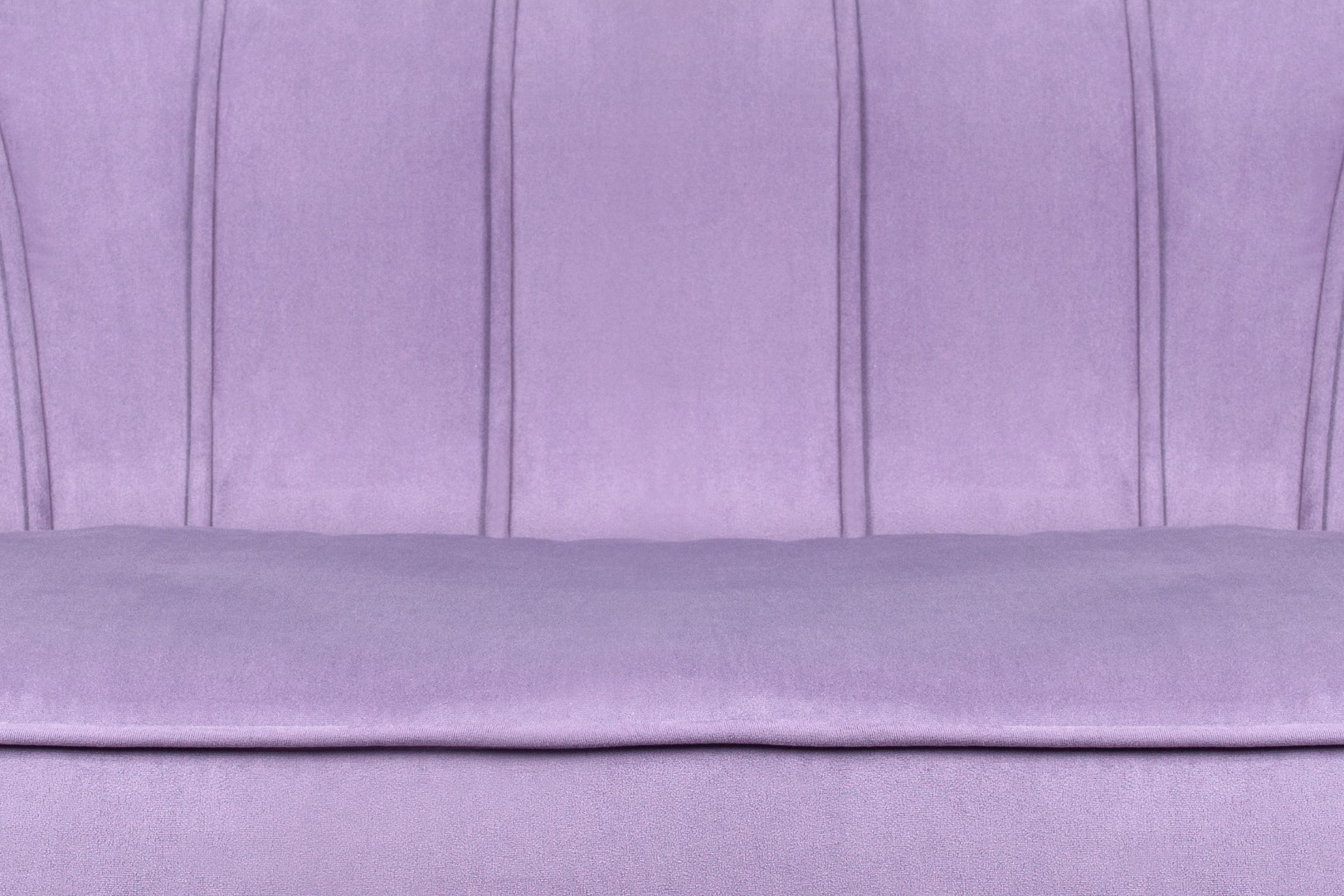 фото Диван ракушка для гостиниц Pearl Triple Purple на черных ножках