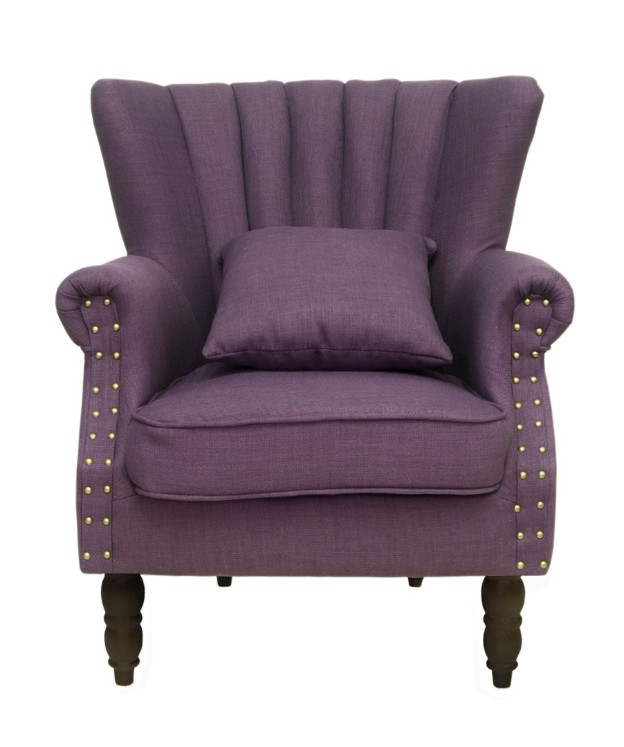 купить Кресло с пуфом Lab Violet V2