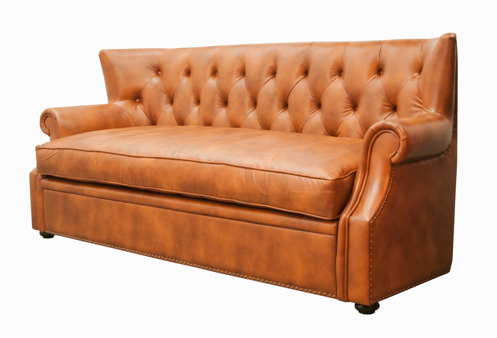 купить Кожаный диван лофт Tesco коричневый в Москве купить Кожаный диван лофт Tesco коричневый