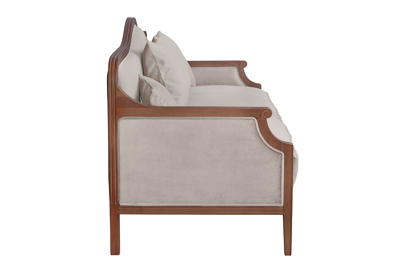 заказать Диван с высокой спинкой для гостиниц Madesta Grey