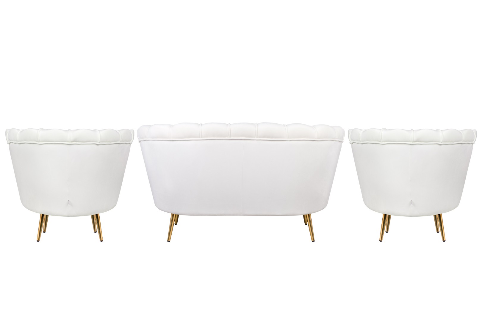 заказать Комплект кресел и дивана ракушка Pearl Double Beige