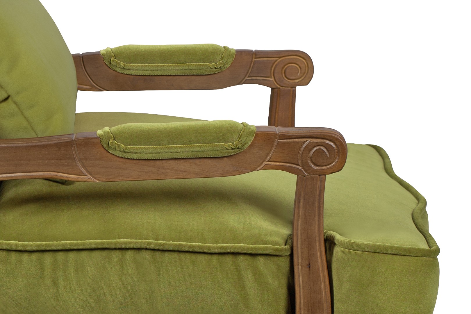 фото Мягкое полукресло с подлокотниками Nitro Green в интерьере в Москве фото Мягкое полукресло с подлокотниками Nitro Green в интерьере