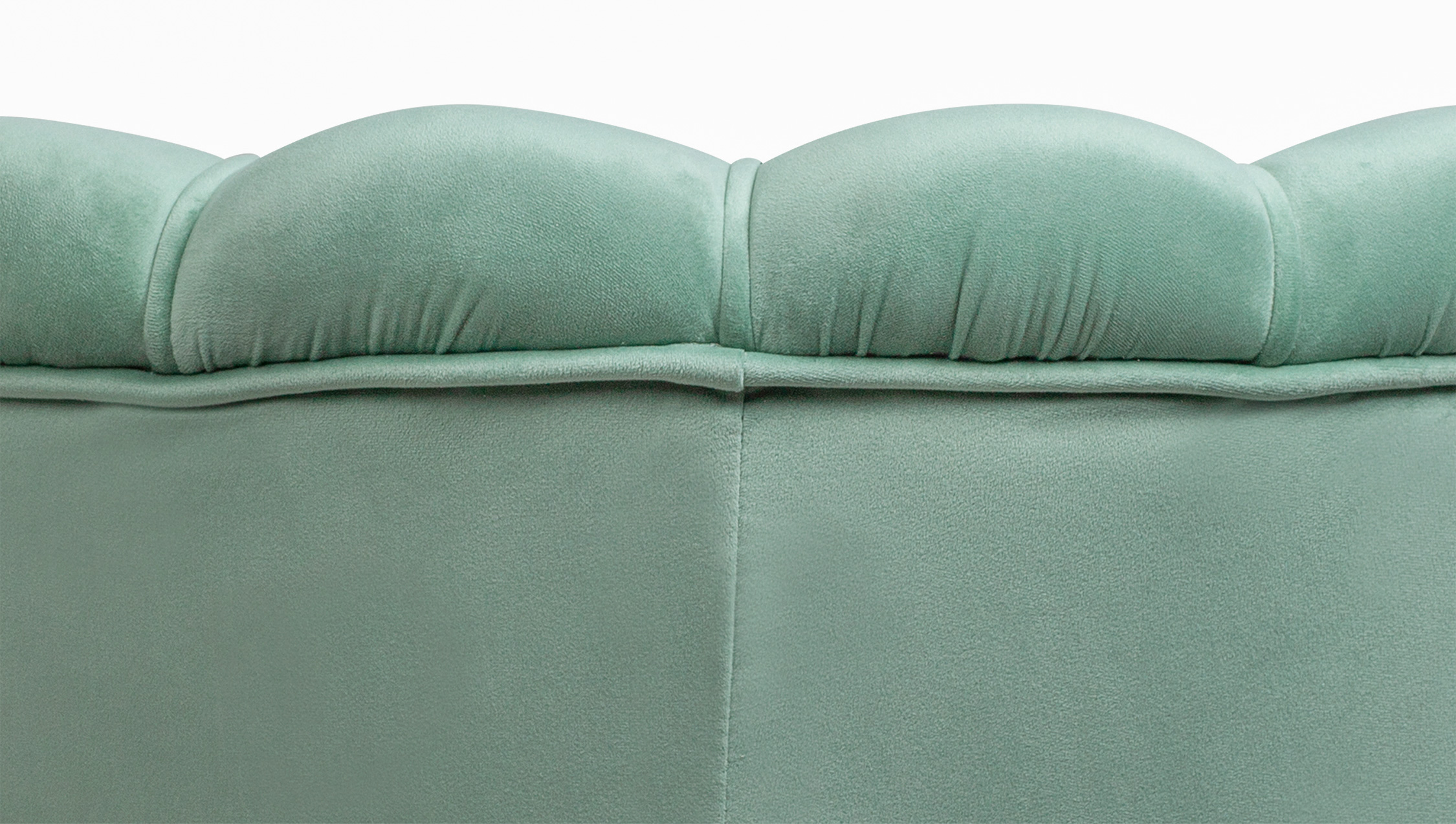 фото Низкое кресло ракушка Pearl Green