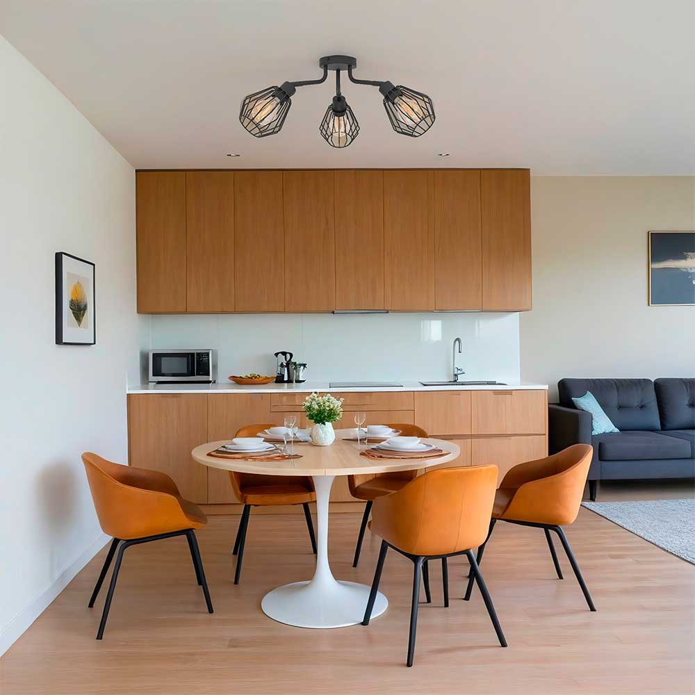 купить 31531 Люстра TARBES, 3x60W(E27), сталь, черный