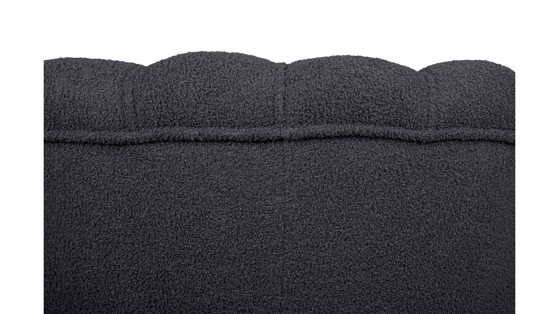 фото Низкое кресло ракушка Pearl Black Boucle на черных ножках в Москве фото Низкое кресло ракушка Pearl Black Boucle на черных ножках