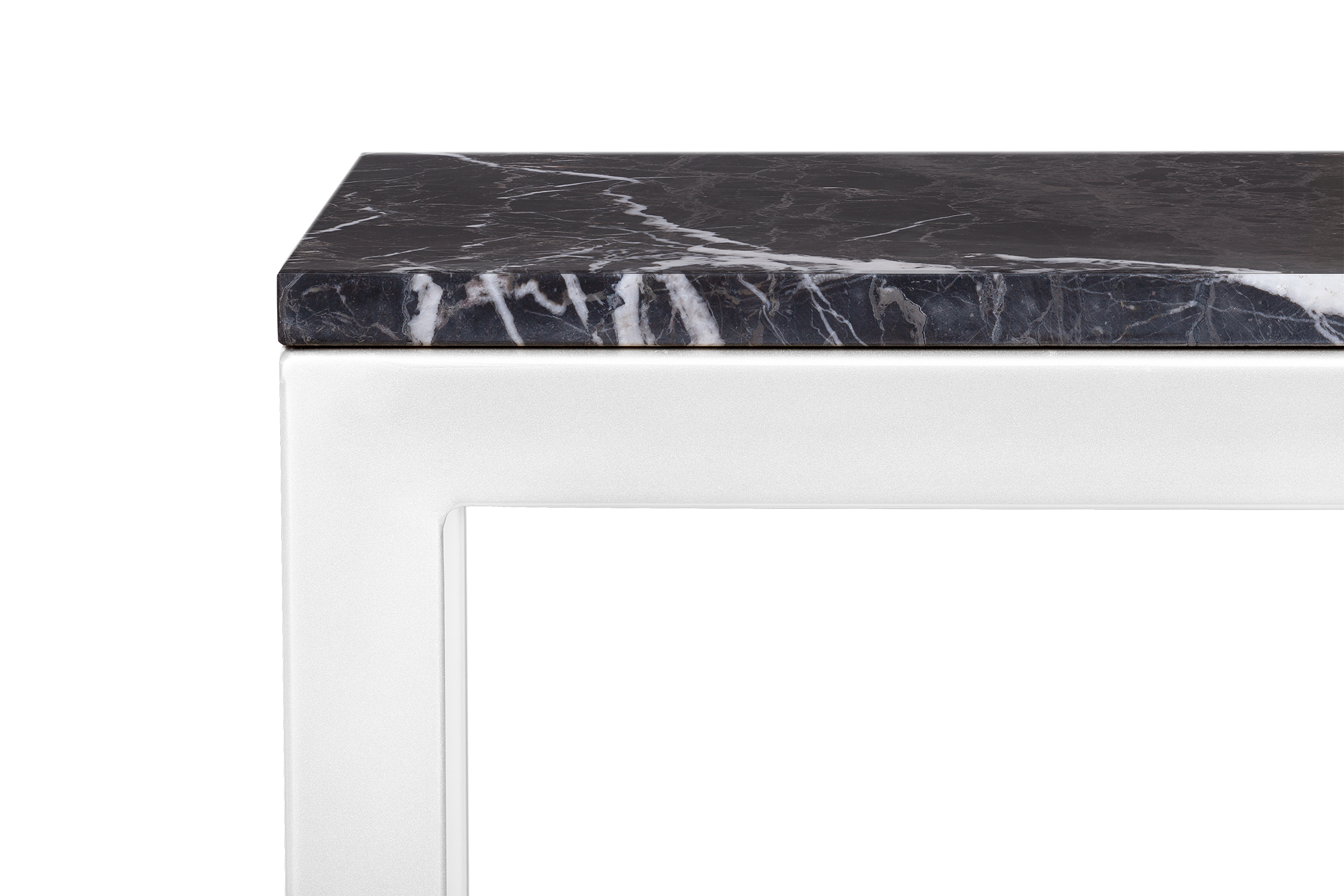 Журнальный столик прямоугольный Aron Marble-W в интернет-магазине