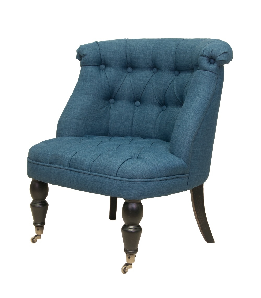 Низкое кресло каминное Aviana Indigo синий в интернет-магазине в Москве Низкое кресло каминное Aviana Indigo синий в интернет-магазине