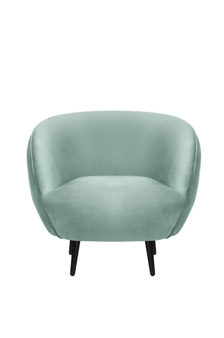 купить Мягкое кресло Small Benee Green на черных ножках в Москве купить Мягкое кресло Small Benee Green на черных ножках