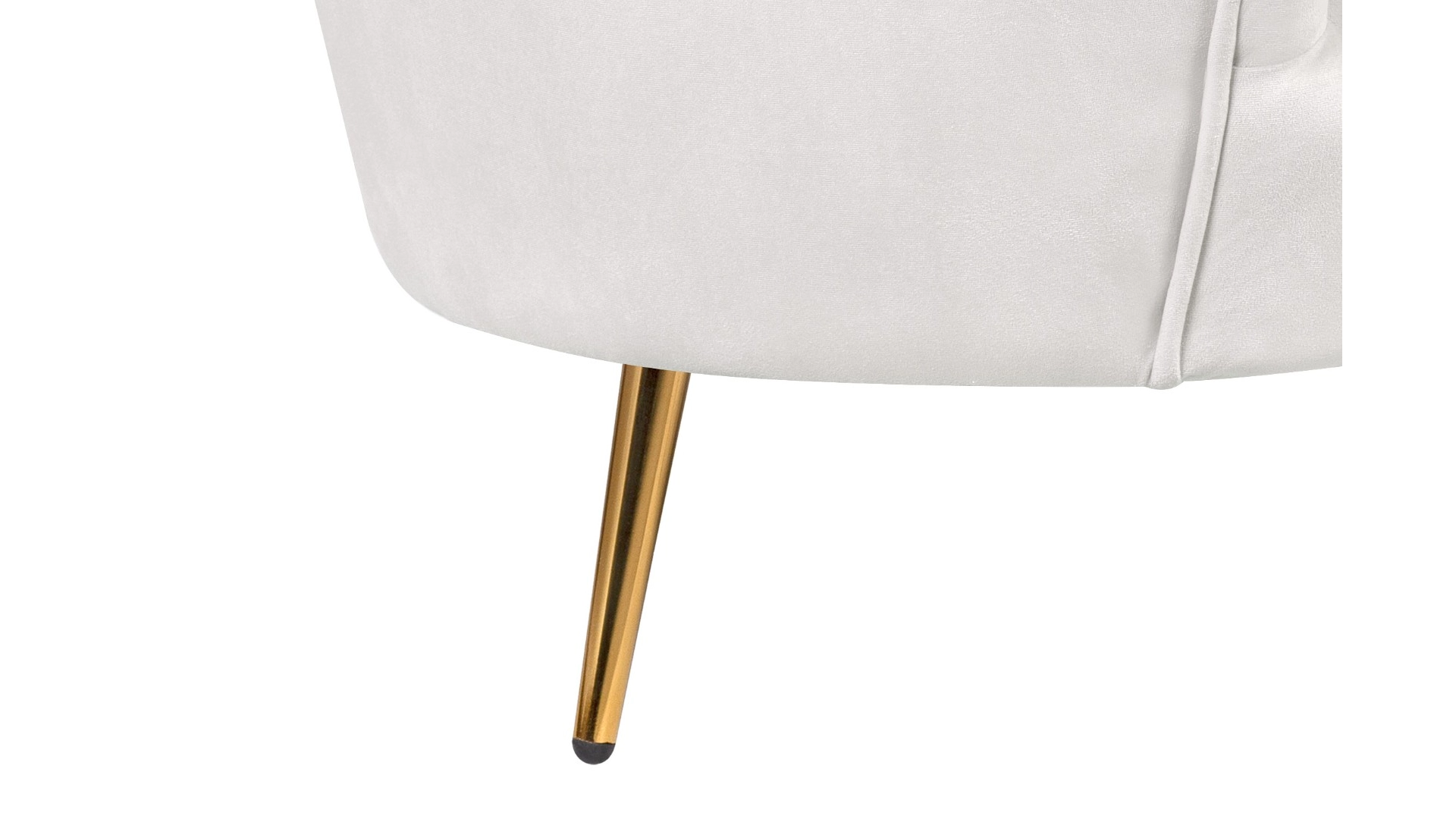 Комплект кресел и дивана ракушка Pearl Triple Beige в интерьере
