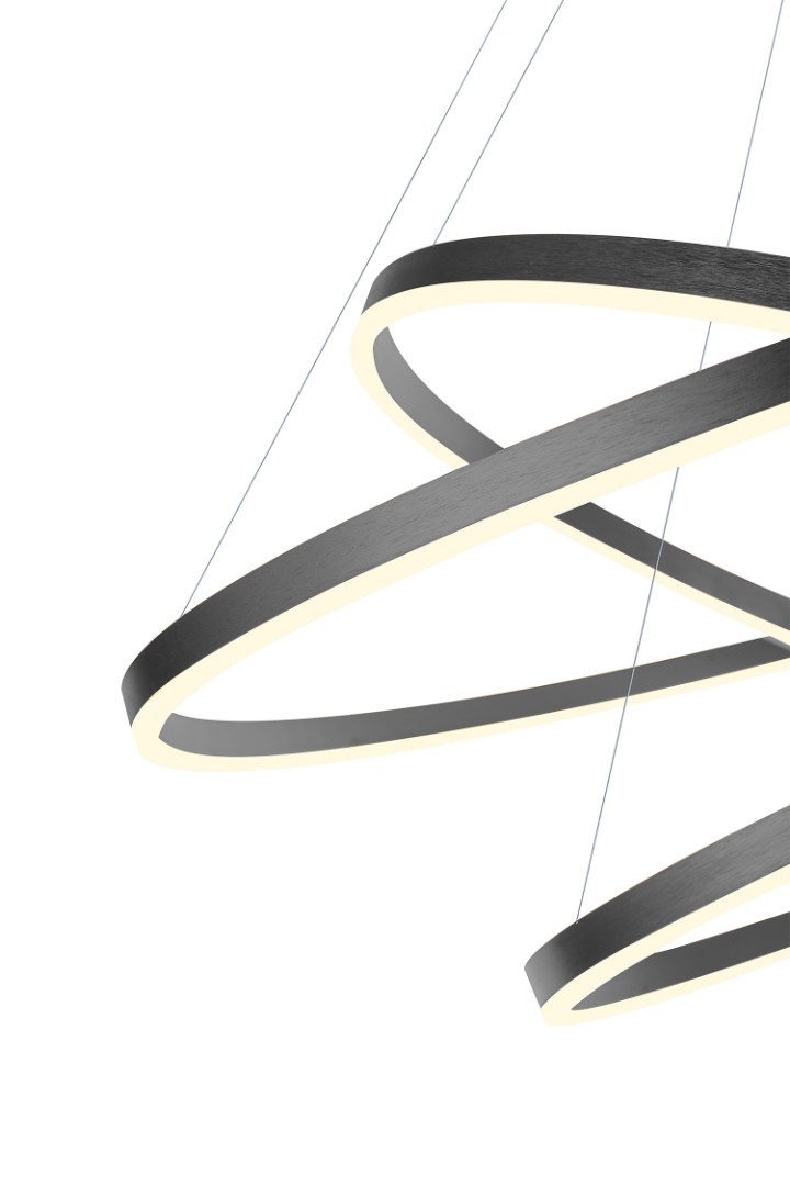 фото Люстра Orblaze 3 rings 600 black в Москве фото Люстра Orblaze 3 rings 600 black