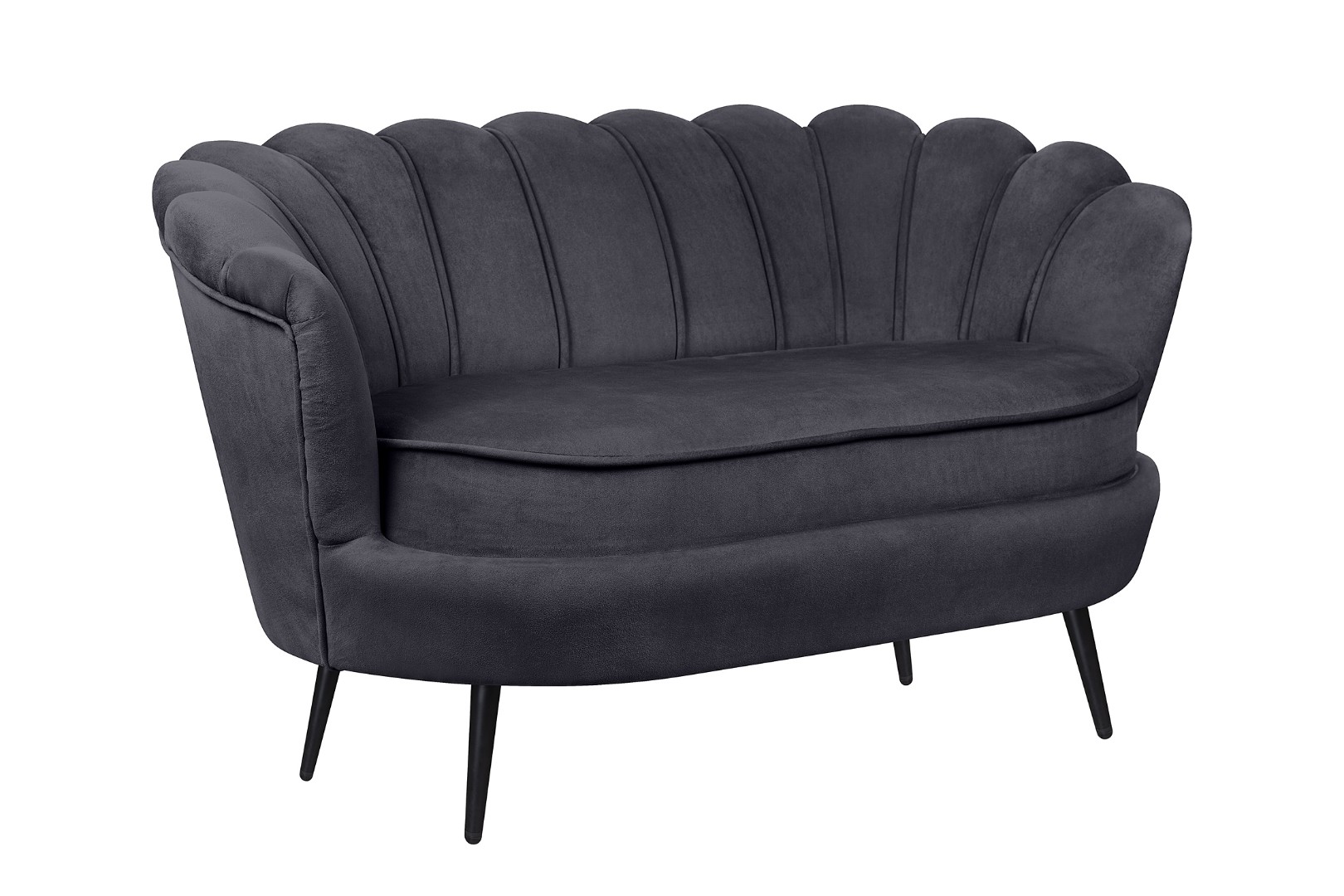 купить Дизайнерский диван Pearl Double Black на черных ножках в Москве купить Дизайнерский диван Pearl Double Black на черных ножках