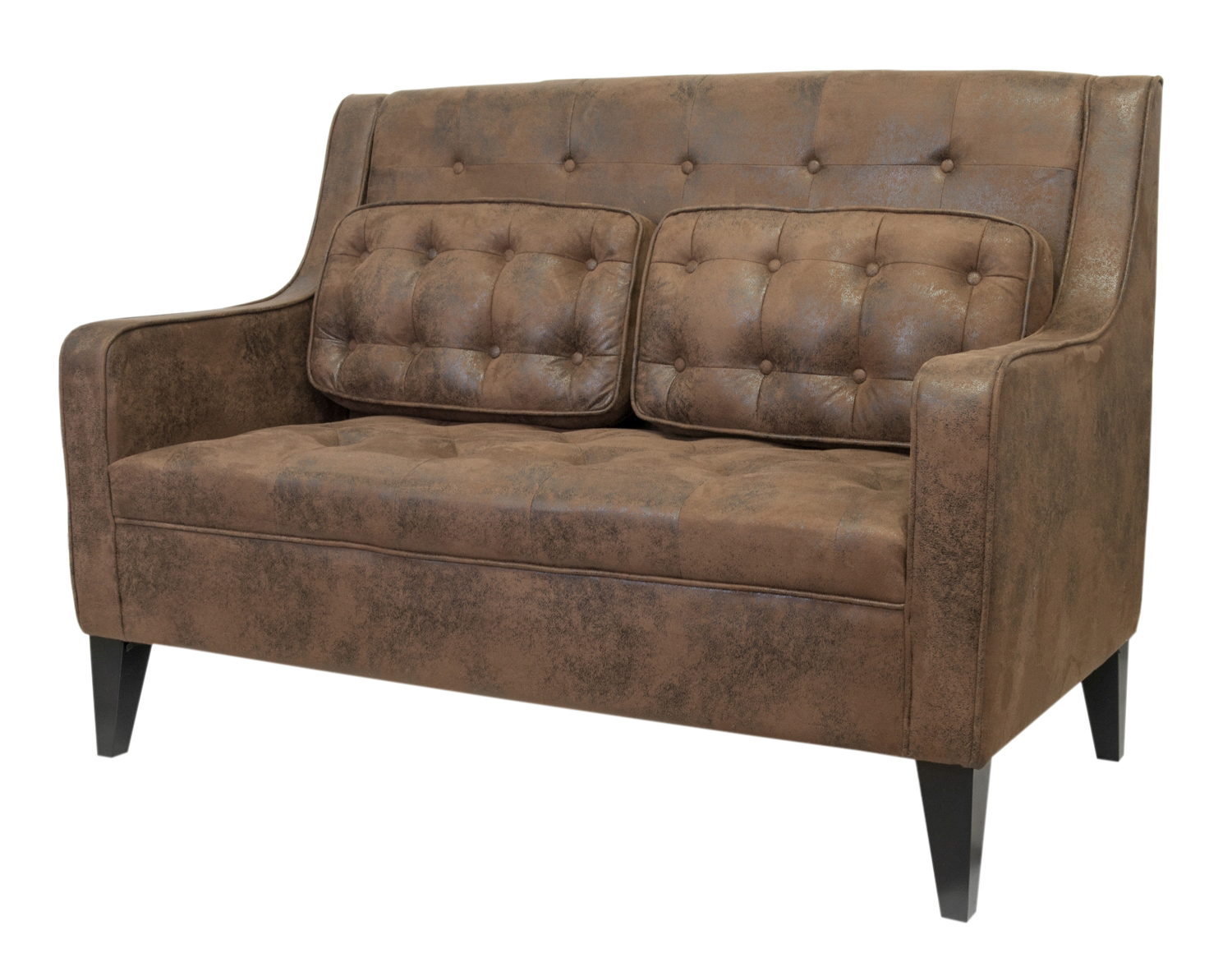 купить Дизайнерский двухместный диван Hublon розовый в Москве купить Дизайнерский двухместный диван Hublon розовый