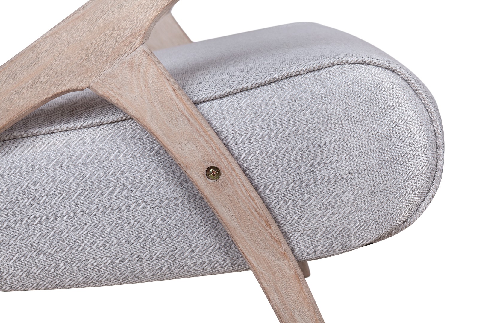 фото Низкое кресло Fobos light grey в интерьере