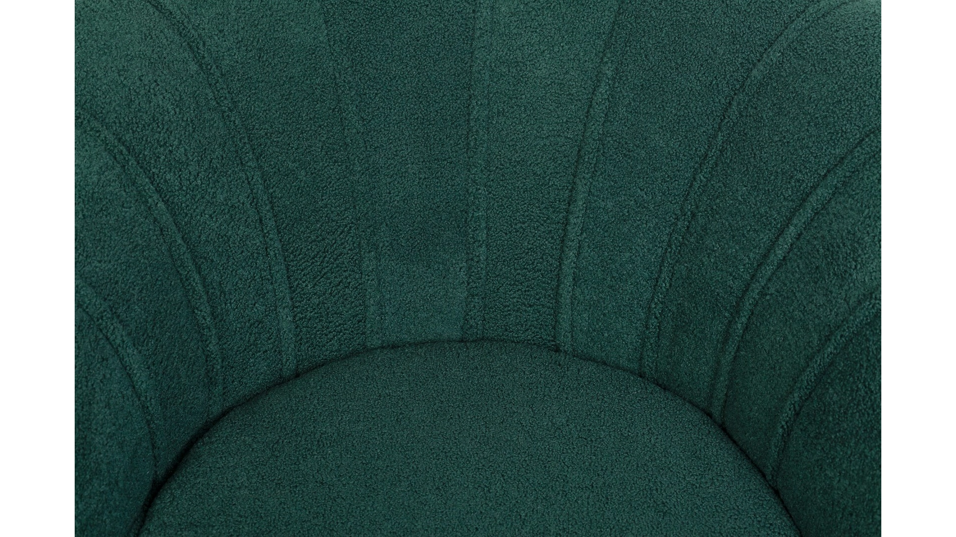 Низкое кресло ракушка Pearl зеленый Boucle на черных ножках в интерьере в Москве Низкое кресло ракушка Pearl зеленый Boucle на черных ножках в интерьере