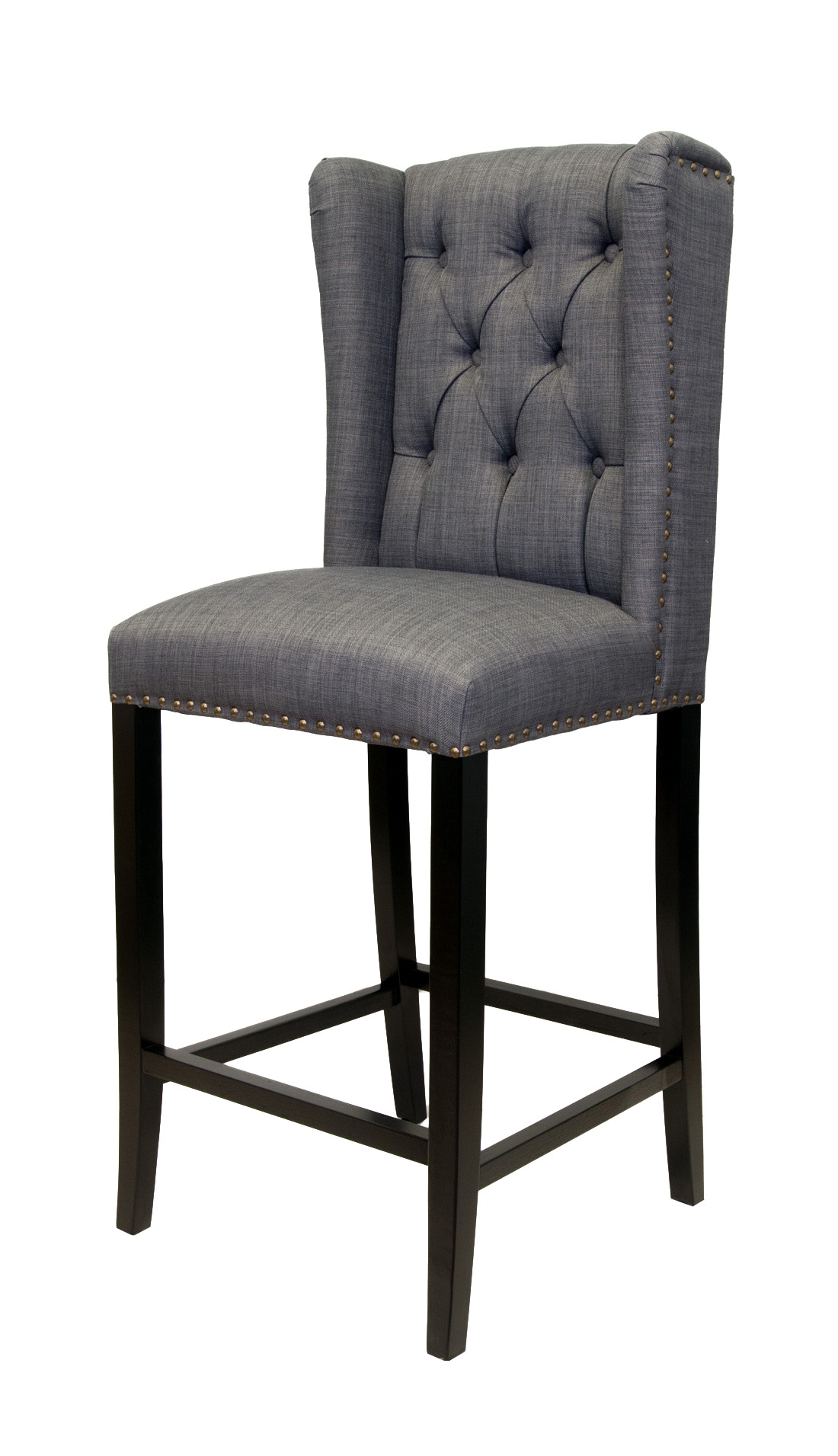 Дизайнерский барный стул Skipton Grey в интернет-магазине