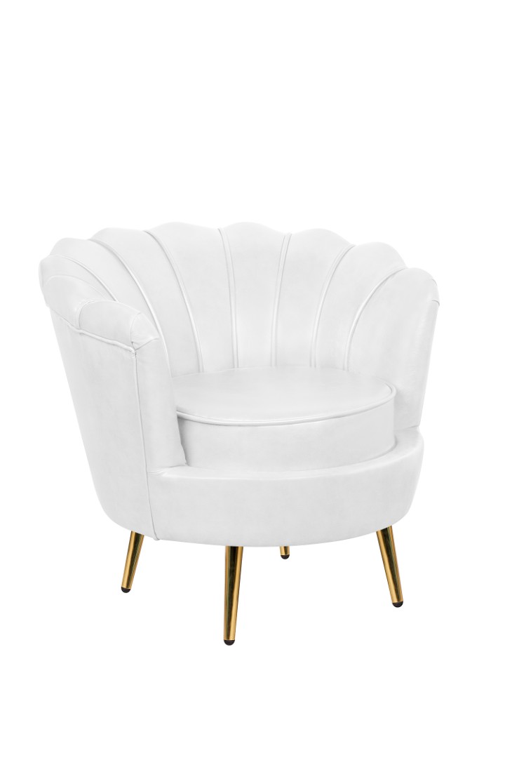купить Низкое кресло ракушка Pearl White в Москве купить Низкое кресло ракушка Pearl White