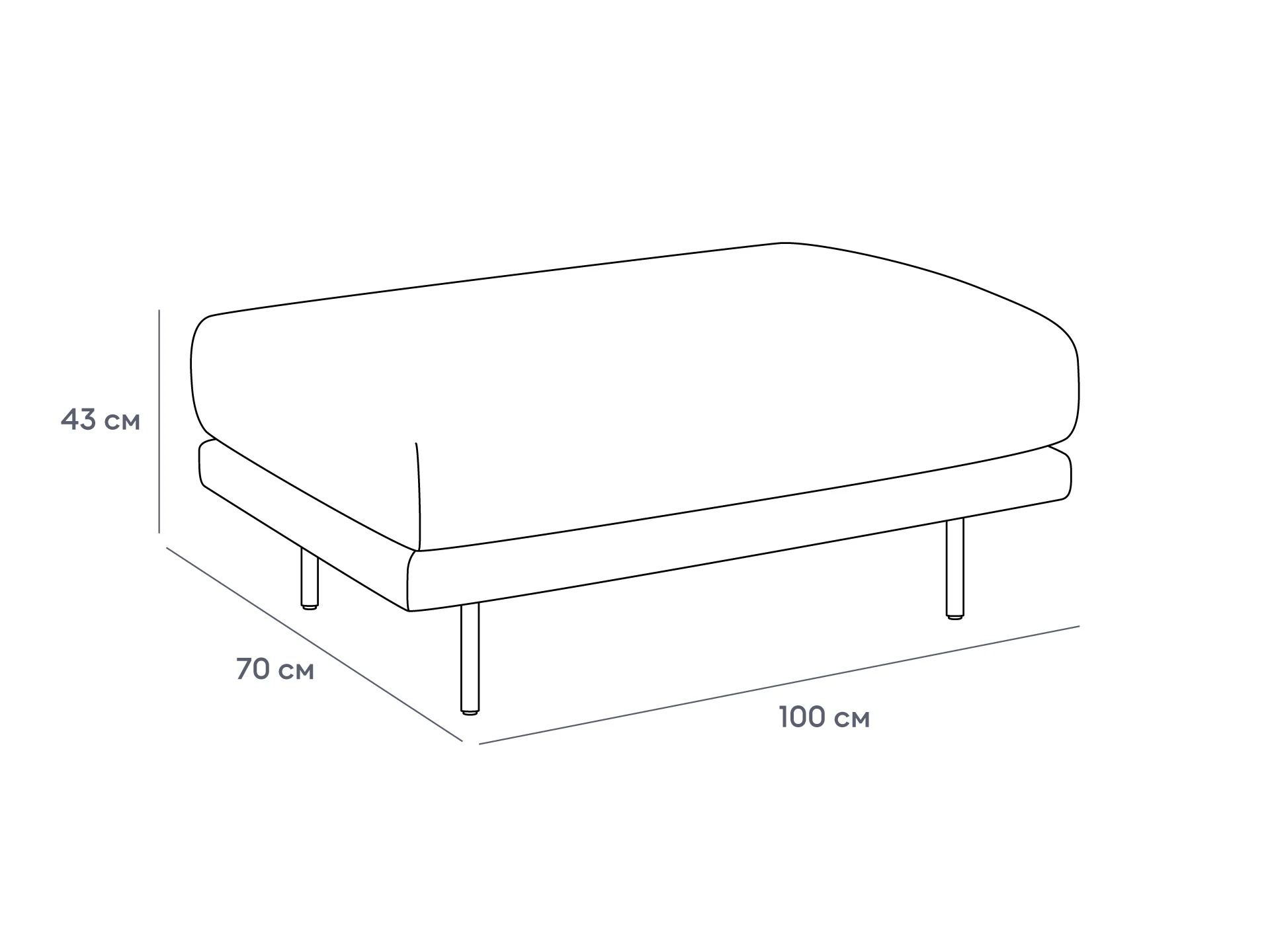 фото Пуф Ricadi в интерьере в Москве фото Пуф Ricadi в интерьере