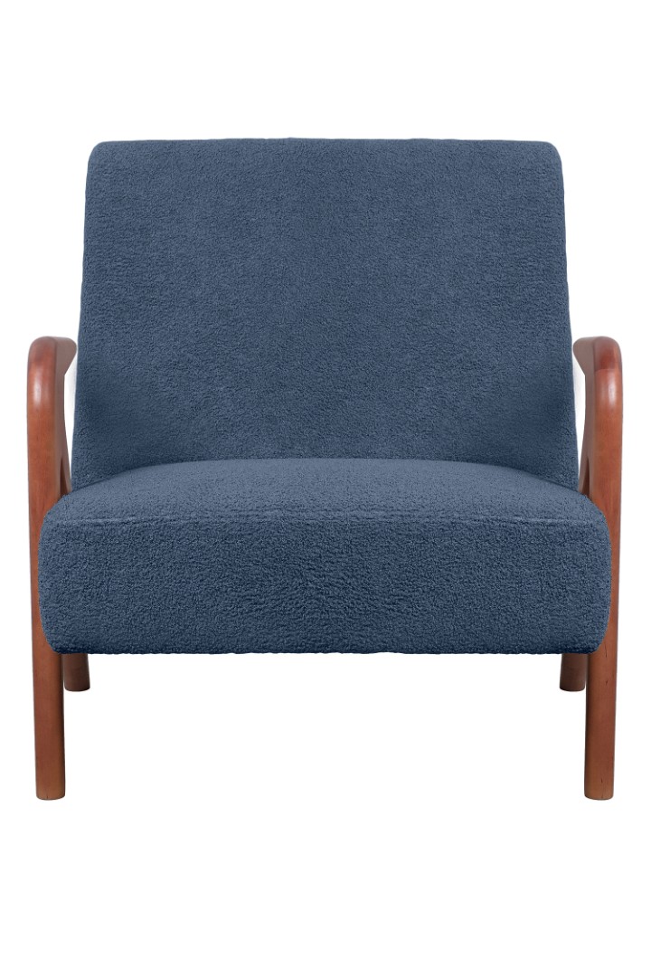 купить Кресло в современном стиле синее Arrow BR в Москве купить Кресло в современном стиле синее Arrow BR