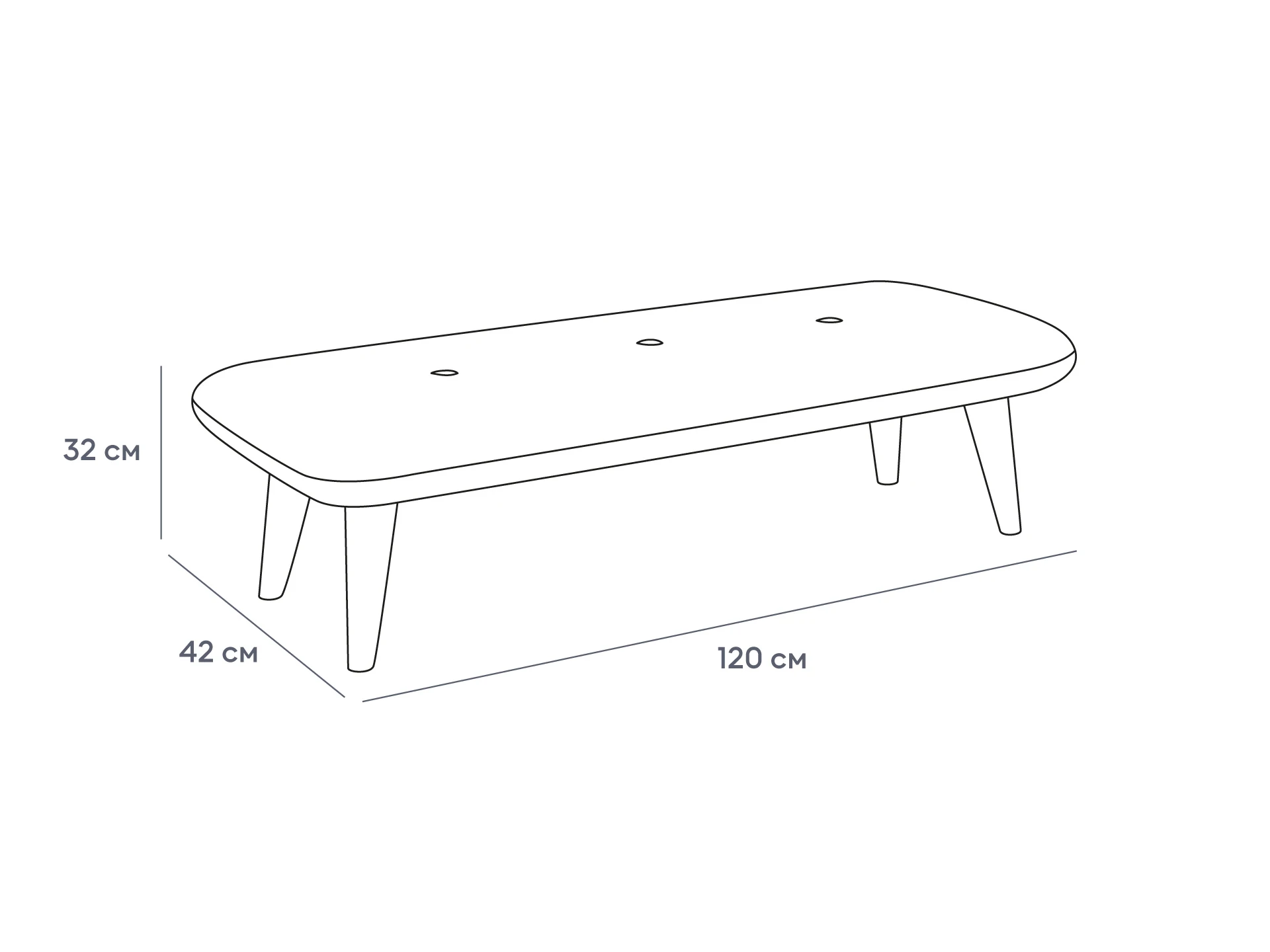 фото Банкетка Loa