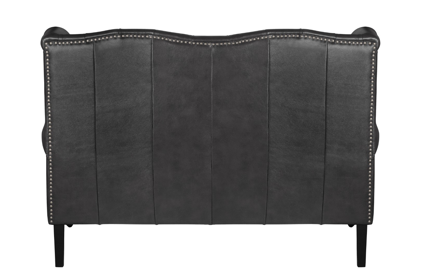 Кожаный дизайнерский диван лофт Royal Sofa Black в интернет-магазине